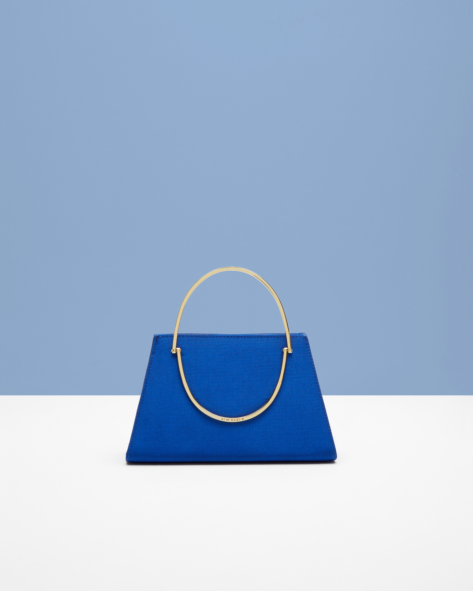 ted baker blue clutch bag