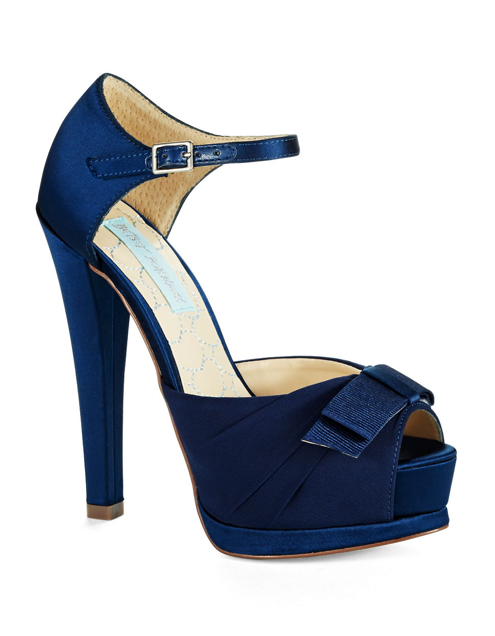 platform peep toe pumps