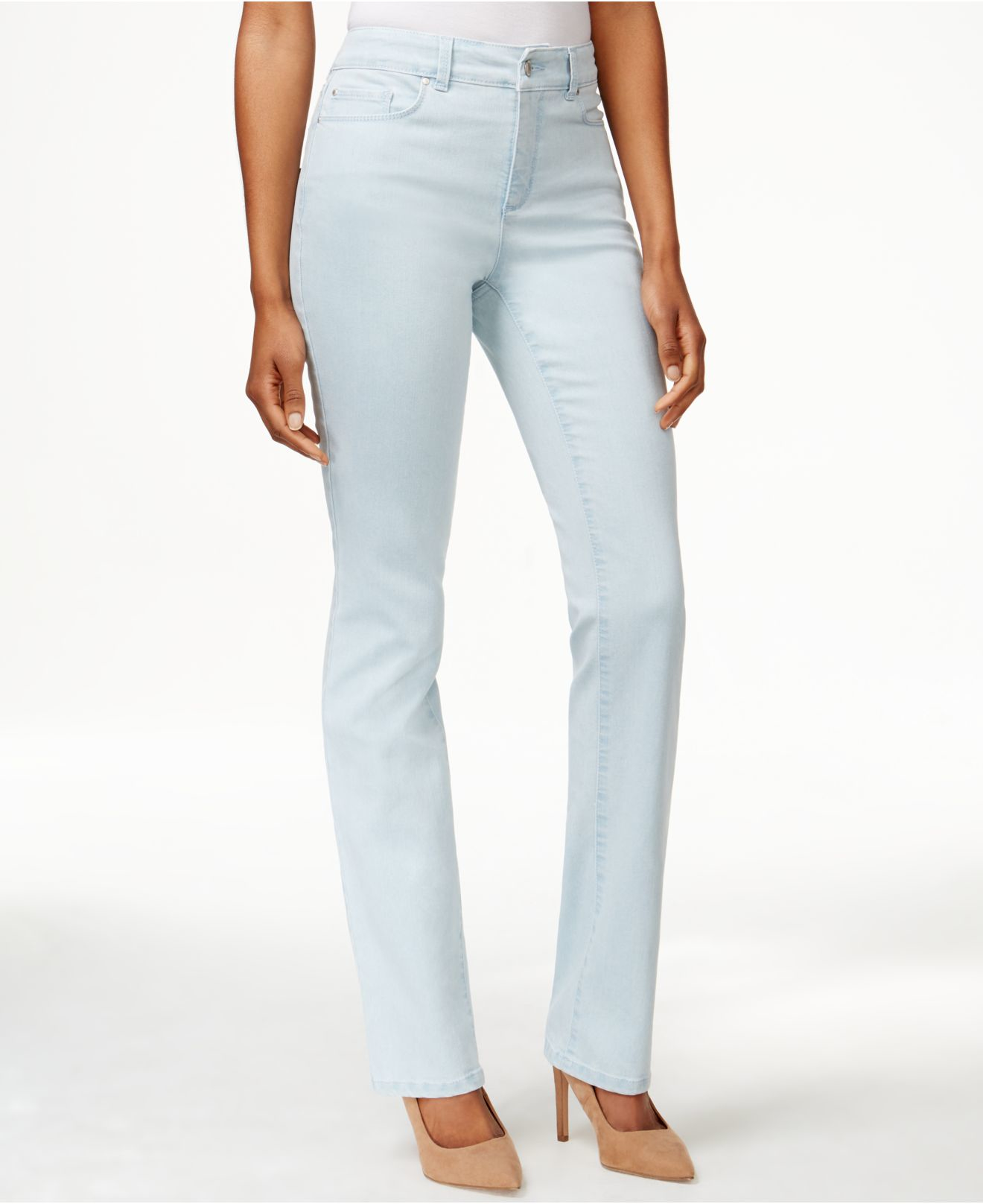 Charter Club Denim Lexington Straight-leg Jeans, Only At Macy's in Blue ...