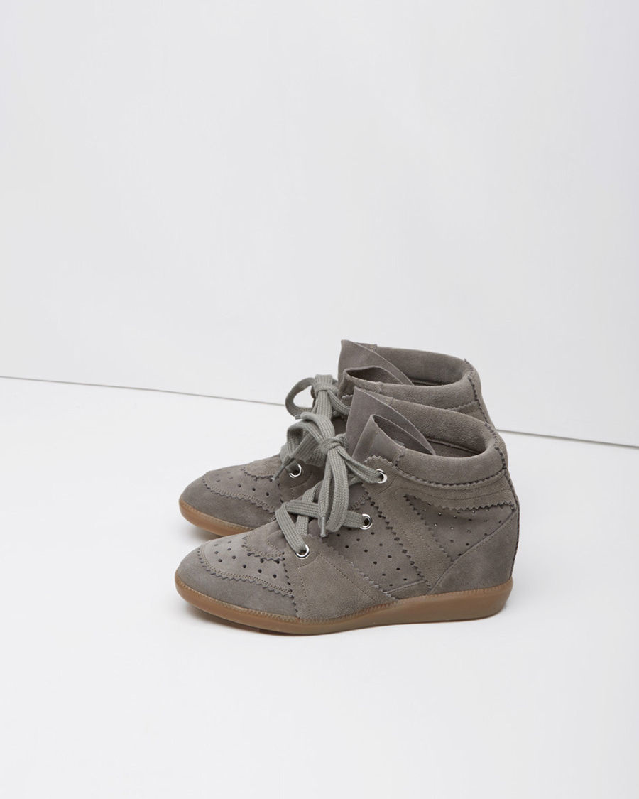 Betere Étoile Isabel Marant Bobby Low-top Sneaker in Taupe (Gray) - Lyst PG-12