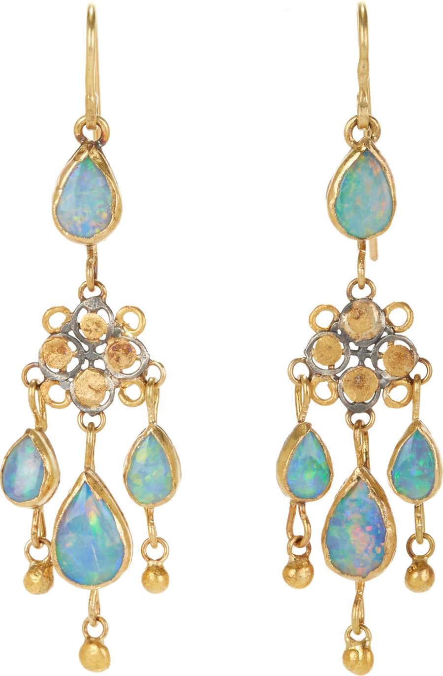 Judy Geib Opal Chandelier Earrings In Metallic Lyst Gallery