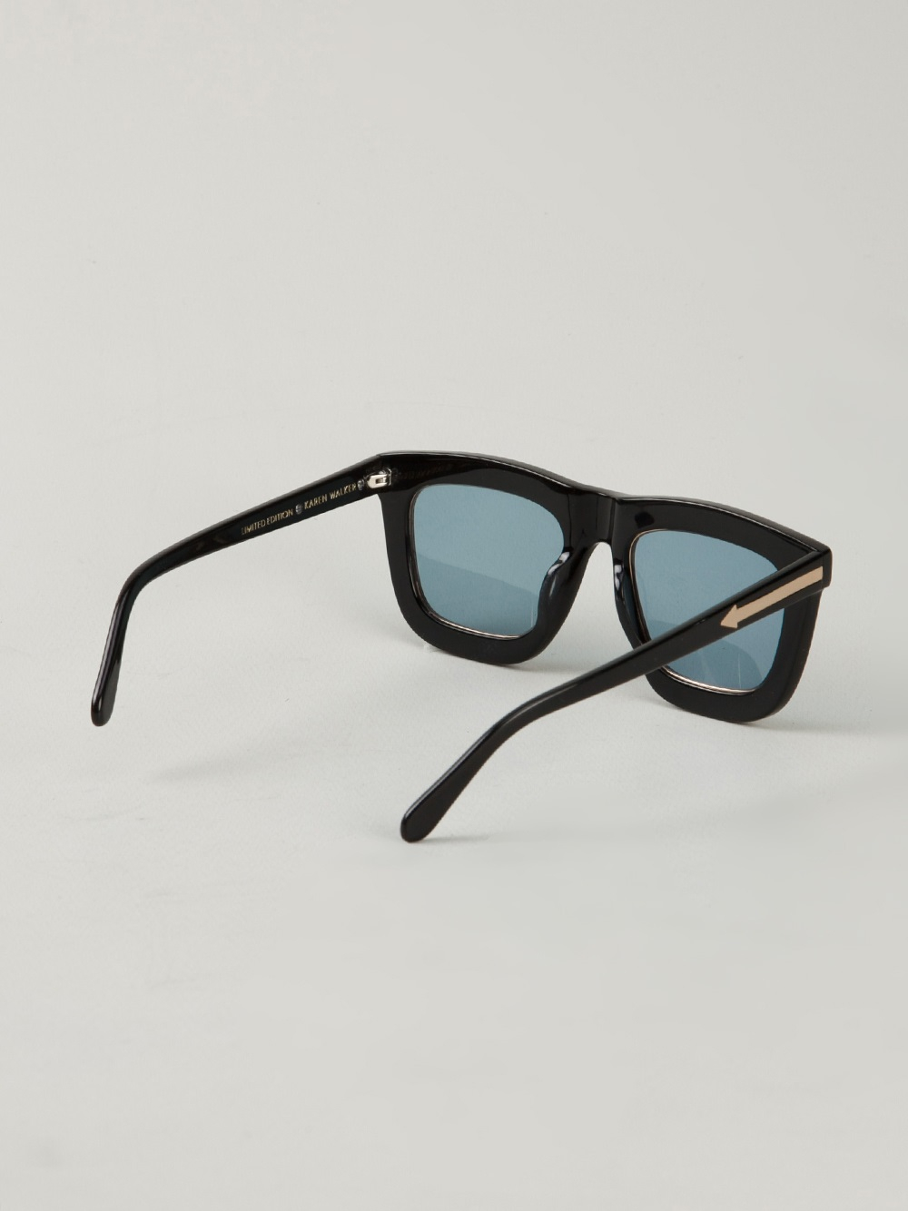 Karen Walker 'Deep Worship' Sunglasses in Black Lyst