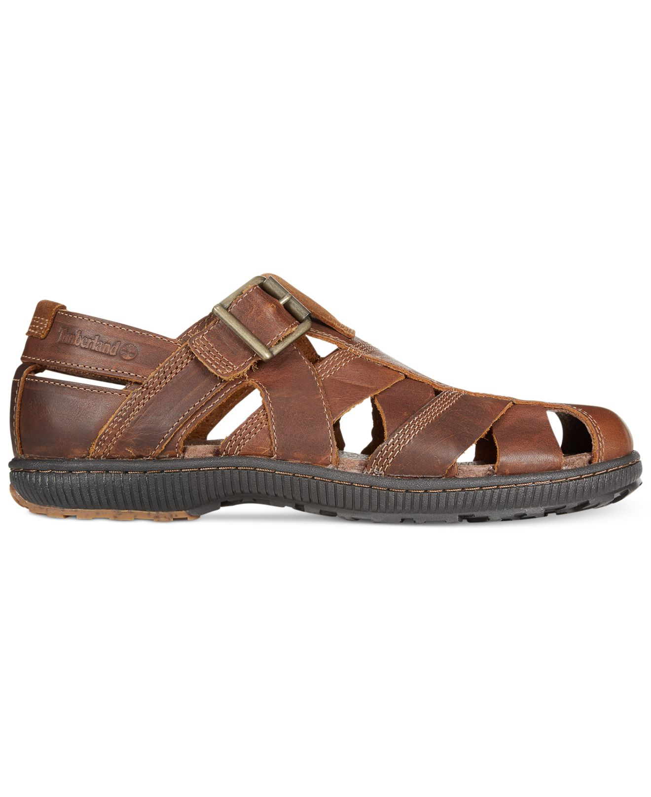 Timberland Hollbrook Fisherman Sandals in Brown for Men | Lyst