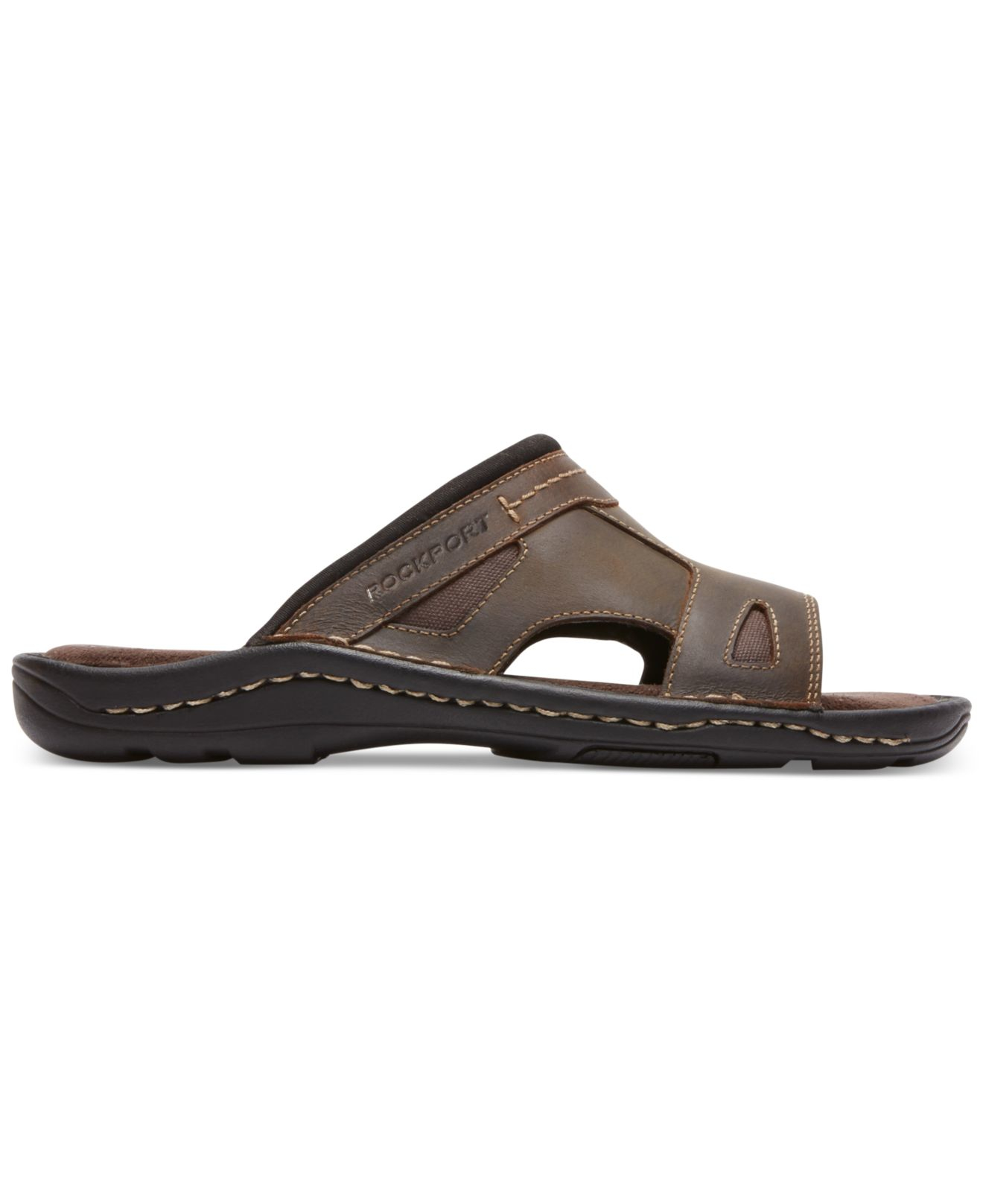 rockport sandals womens rockport s kevka lake one band sandals in brown for rockport sandals womens rockport s kevka lake one band sandals in brown for