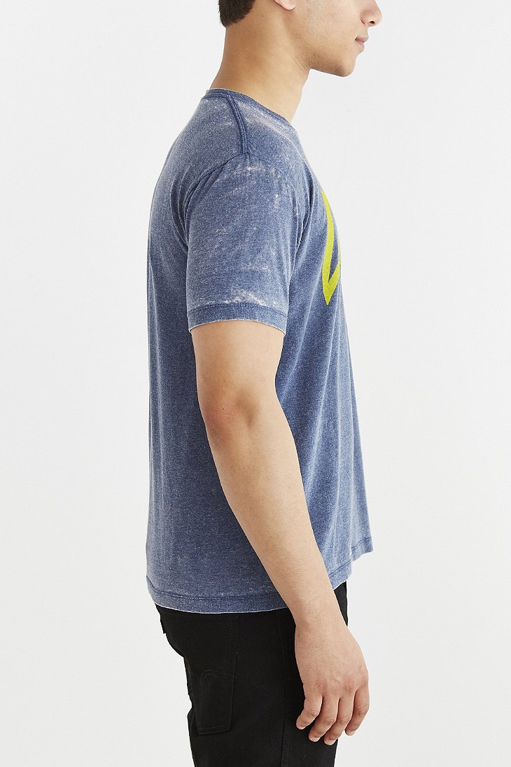Download Urban Outfitters Japanese Batman Burnout Tee in Navy (Blue ...