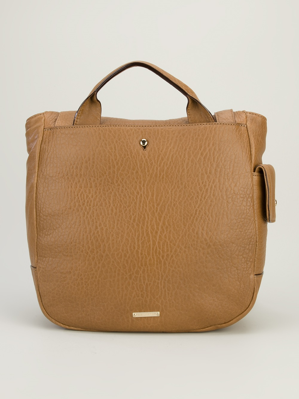 Rebecca Minkoff Amorous Satchel Biscuit in Natural - Lyst