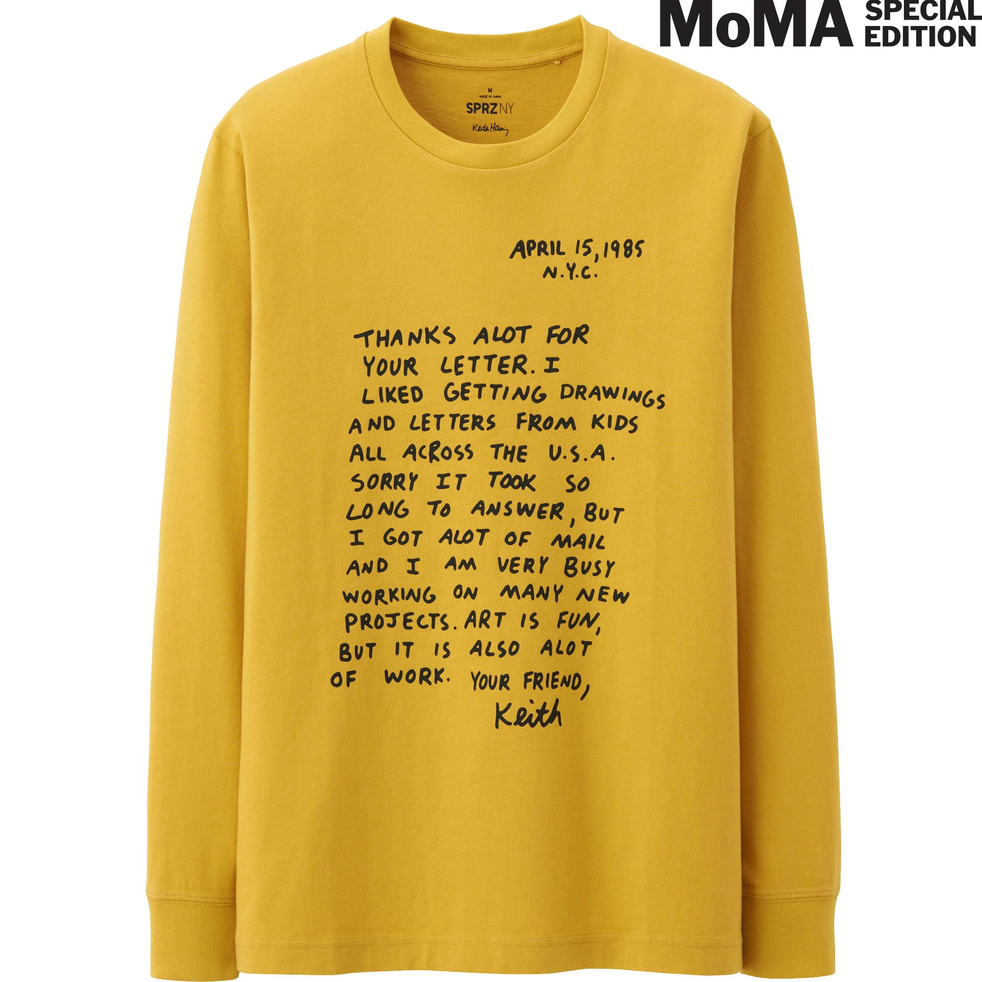 keith haring long sleeve t shirt
