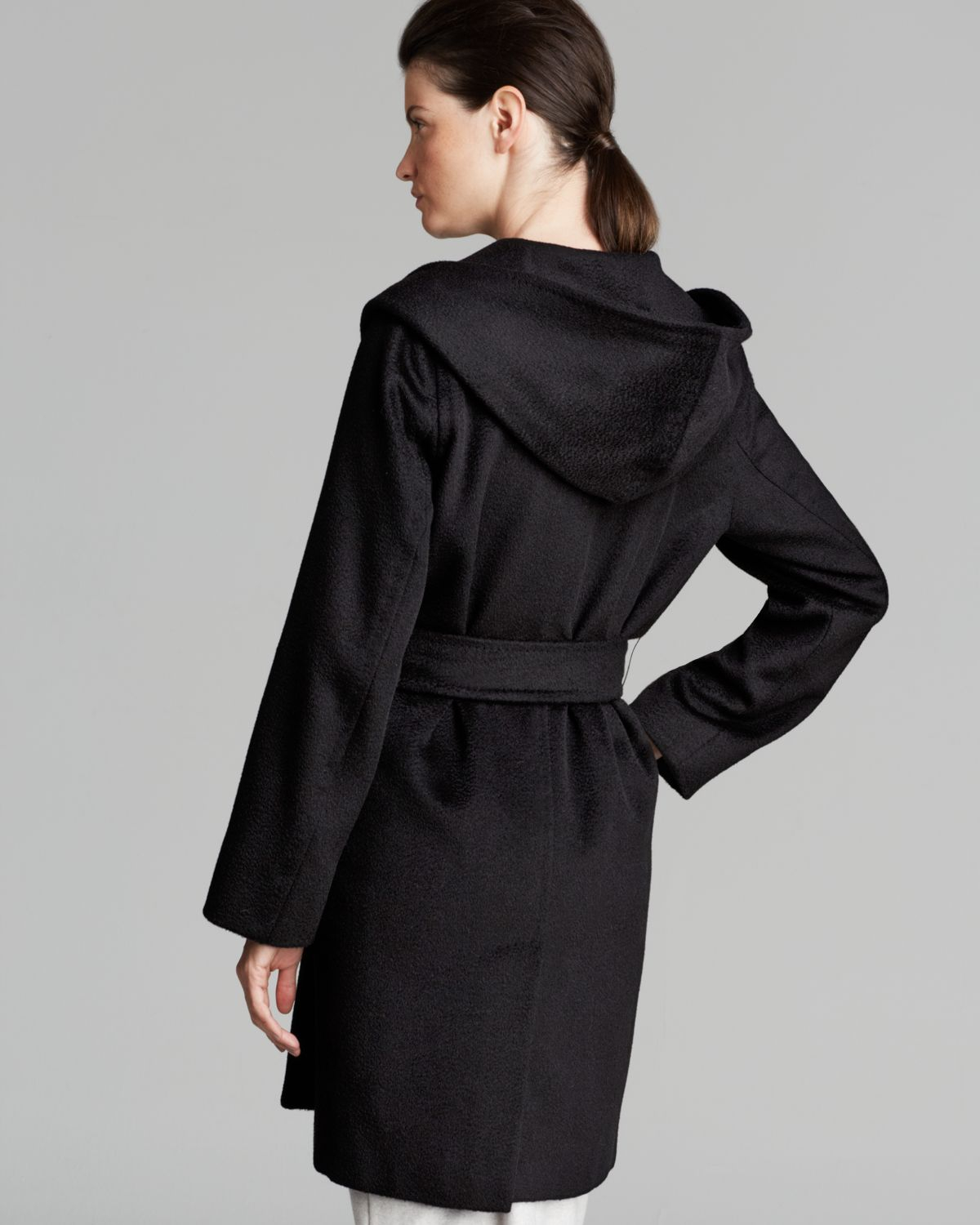 Max Mara Coat - 3rialto in Black - Lyst