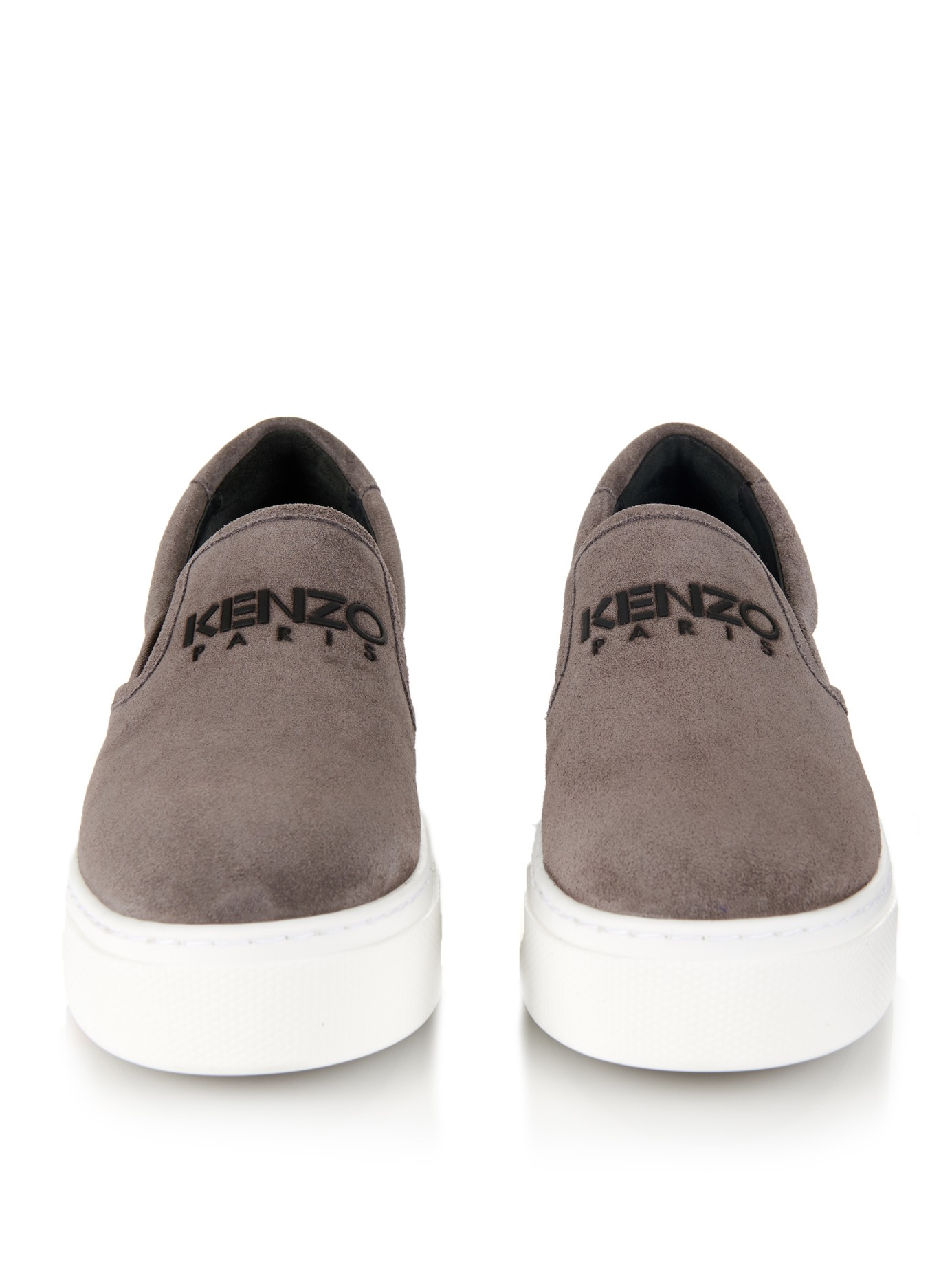 suede platform trainers