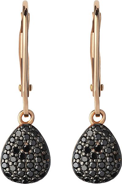 Links Of London Hope 18Ct Yellow-Gold And Black Diamond Earrings - For ...