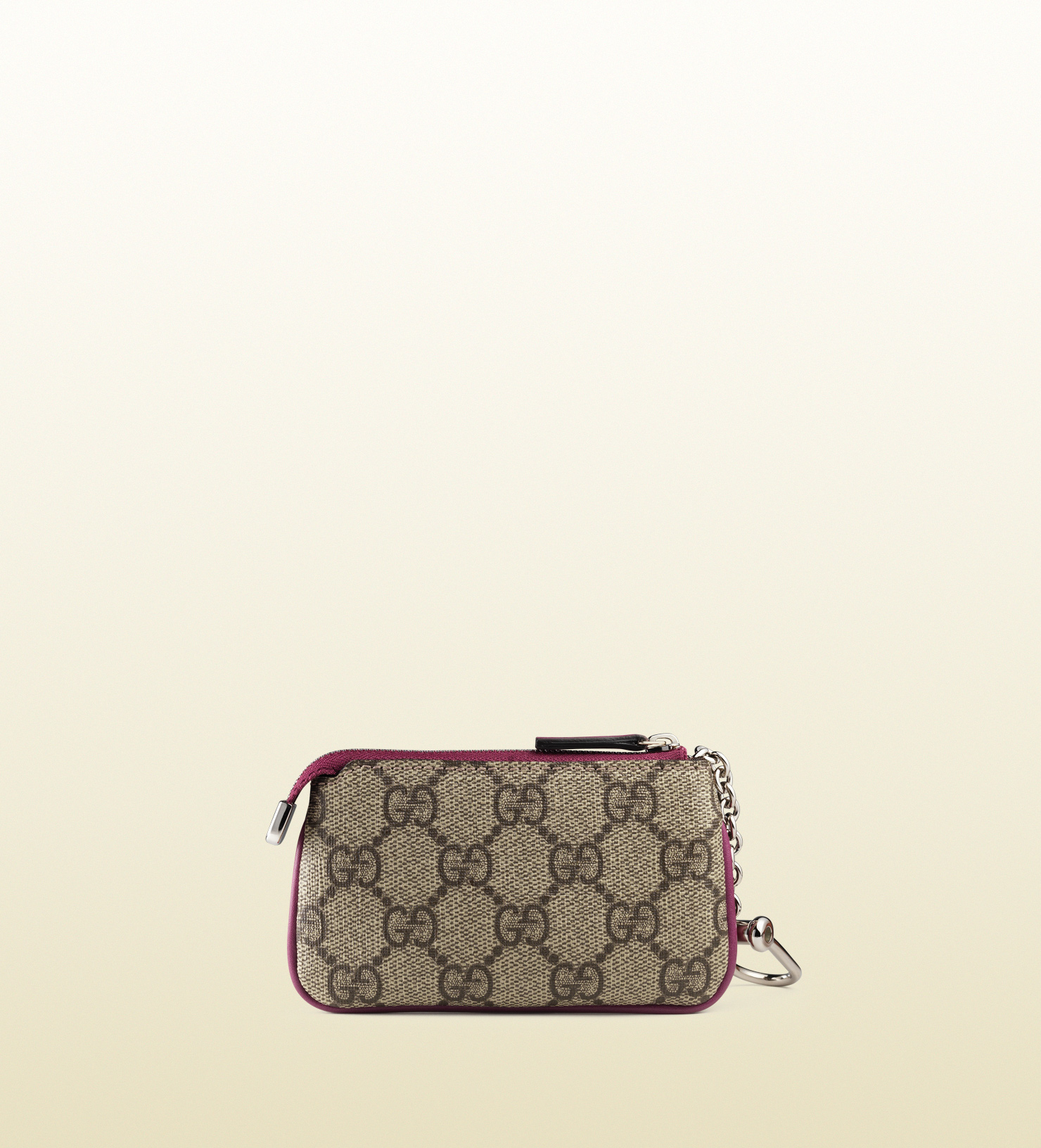 linea gg supreme canvas key case pouch