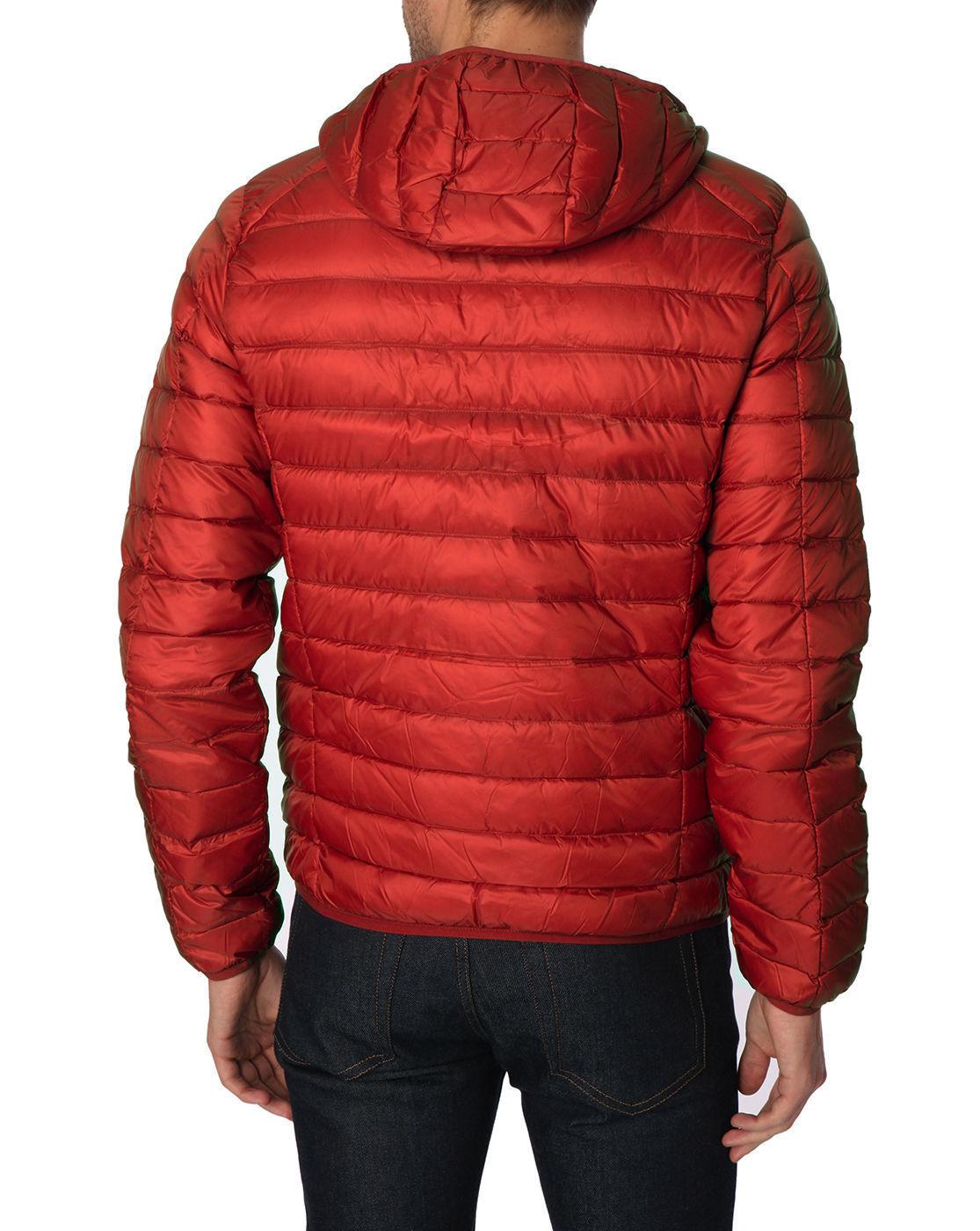 J.o.t.t Hooded Red Nico Puffer Jacket in Red for Men | Lyst