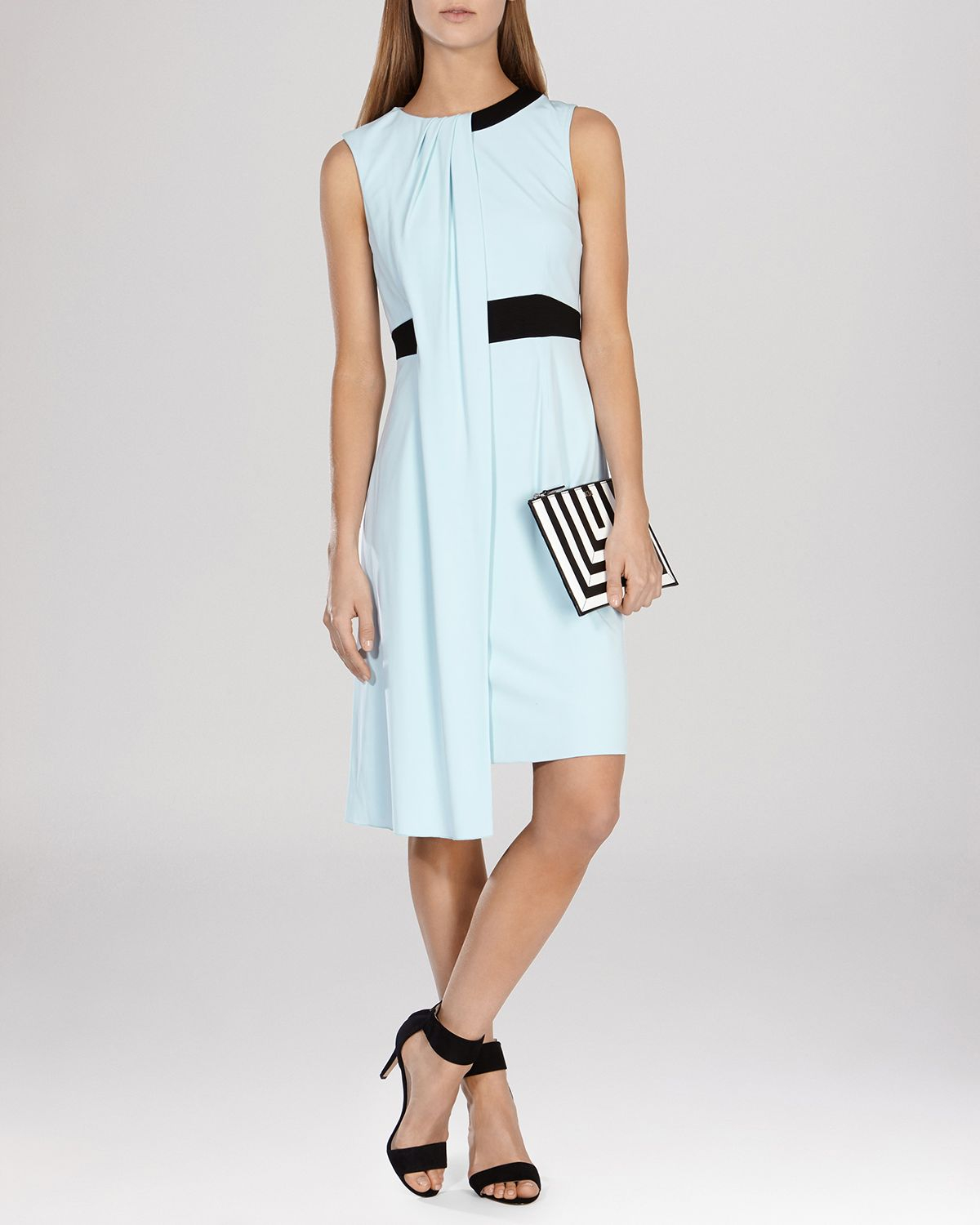 karen millen blue dress