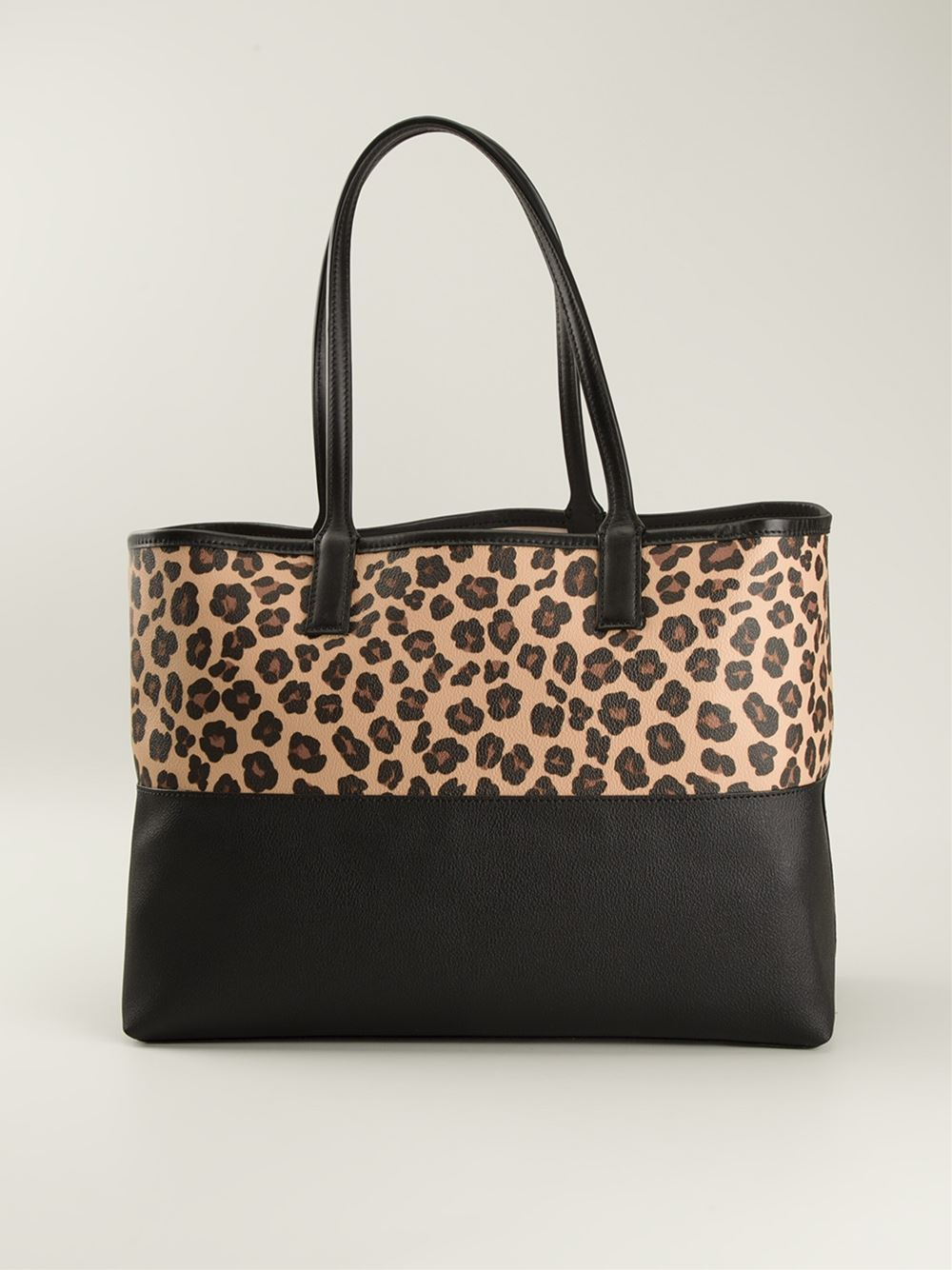 tory burch leopard tote