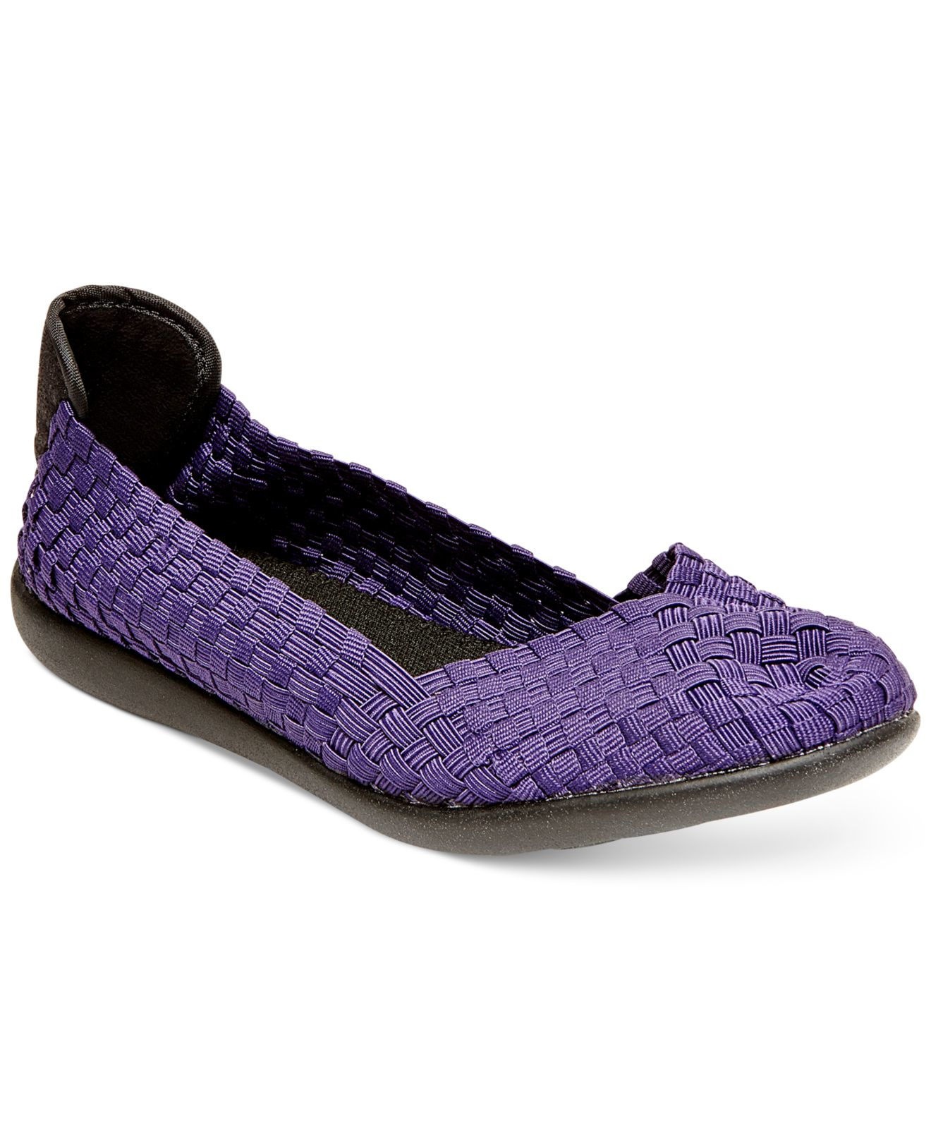 Steven by Steve Madden Criss Yoga Flats in Purple | Lyst