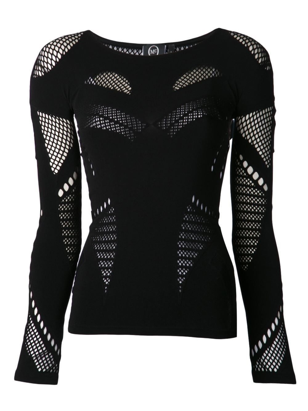 cut out mesh top