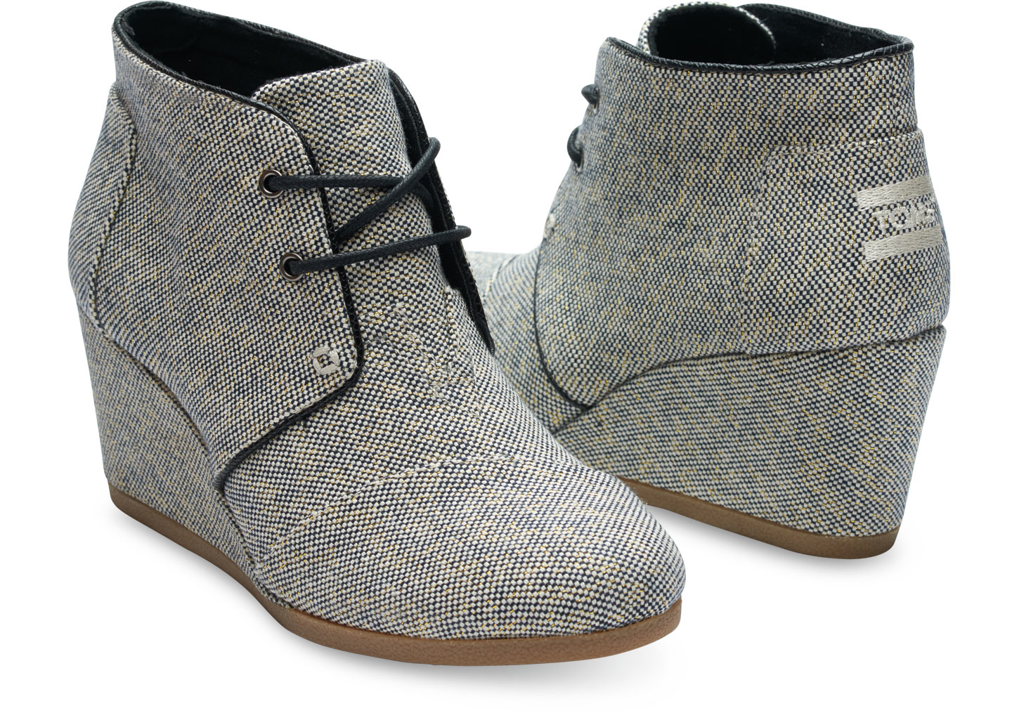 gold metallic toms