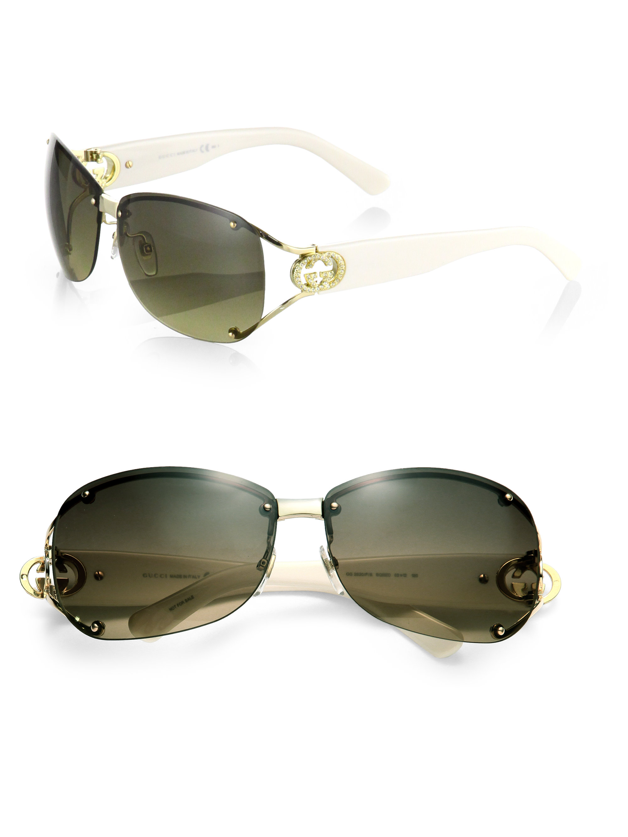 gucci open temple sunglasses