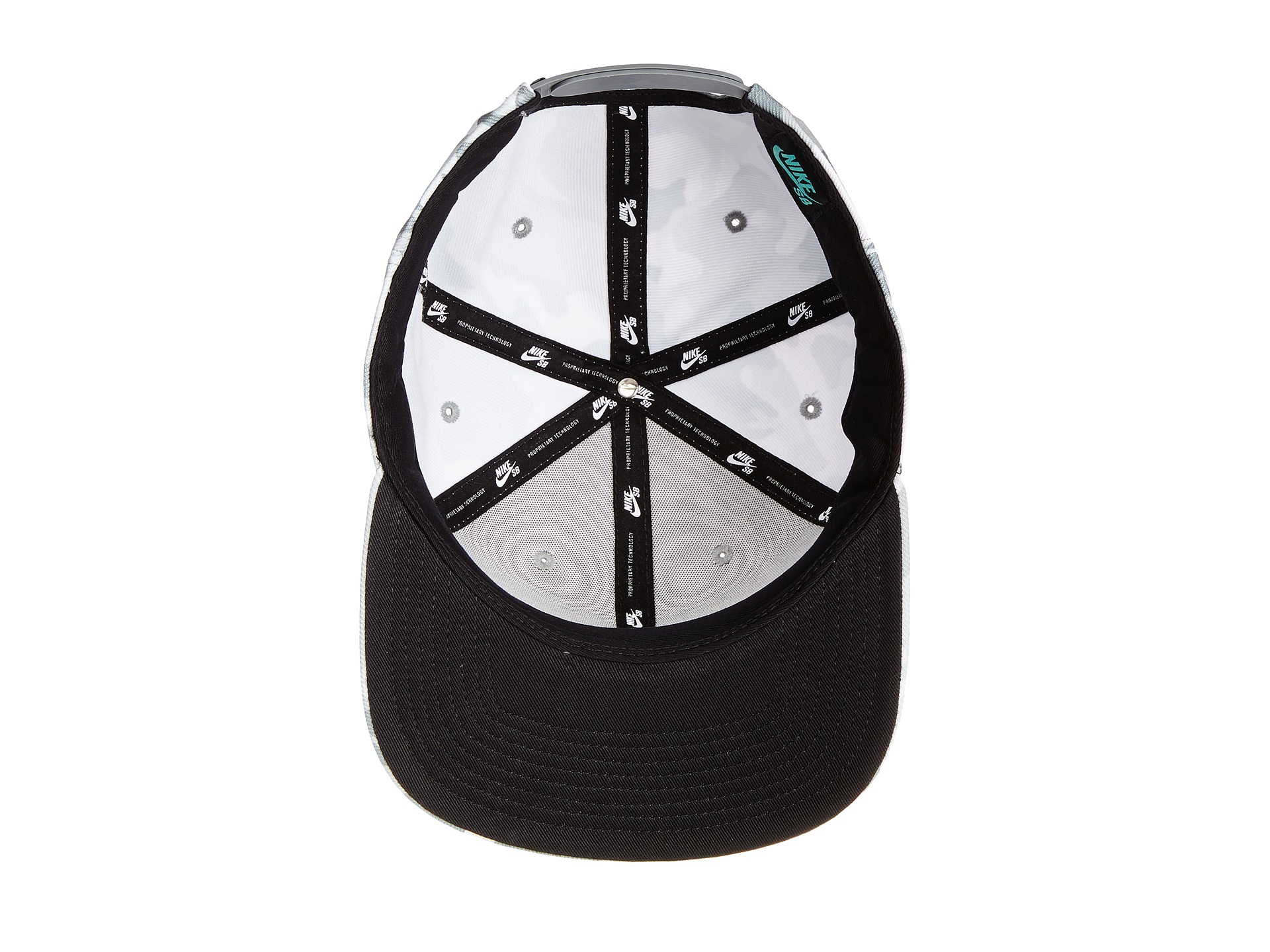 Nike Performance Camo Trucker Hat in White for Men | Lyst