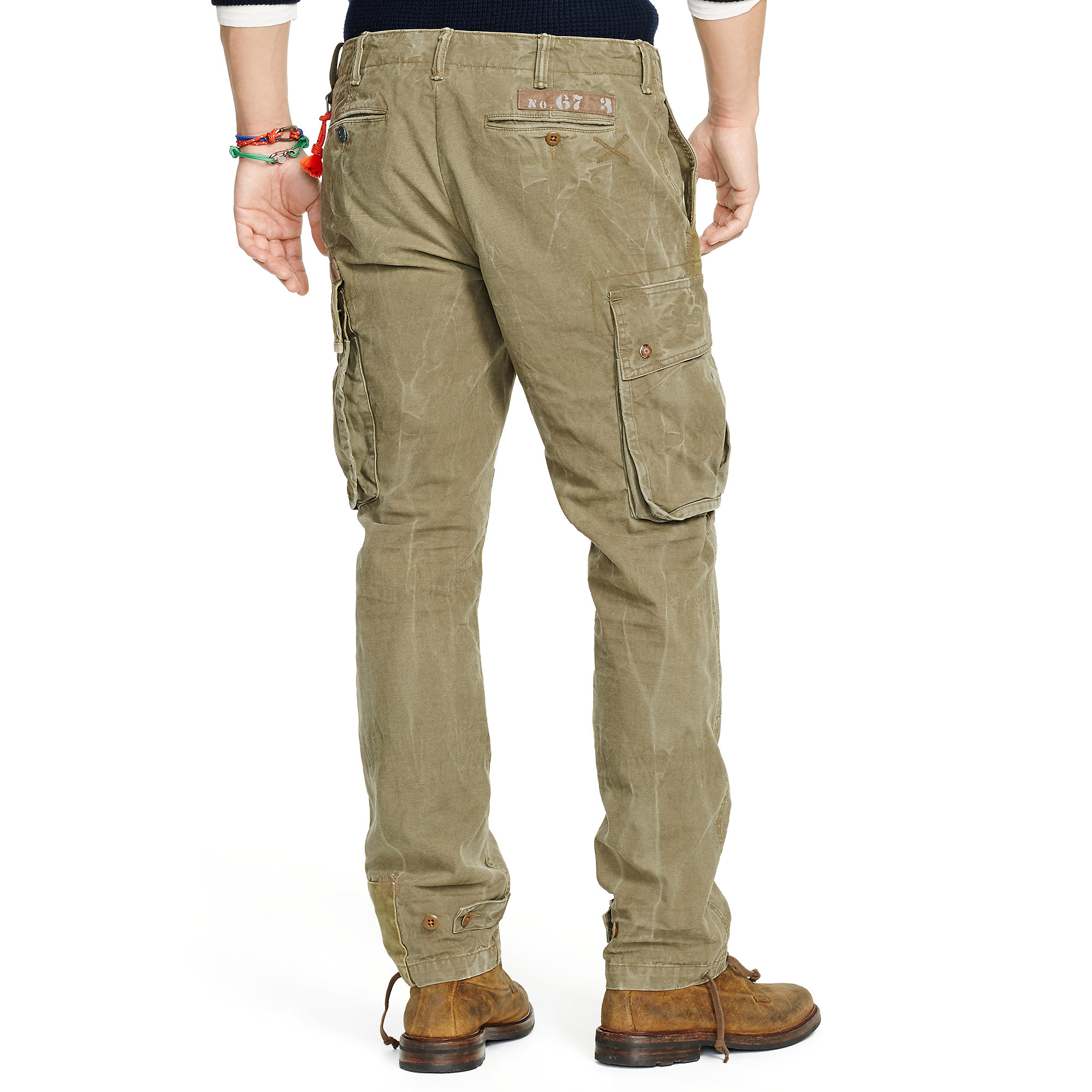 Polo Ralph Lauren Cotton Relaxed-fit Paratrooper Pant in Green for Men ...