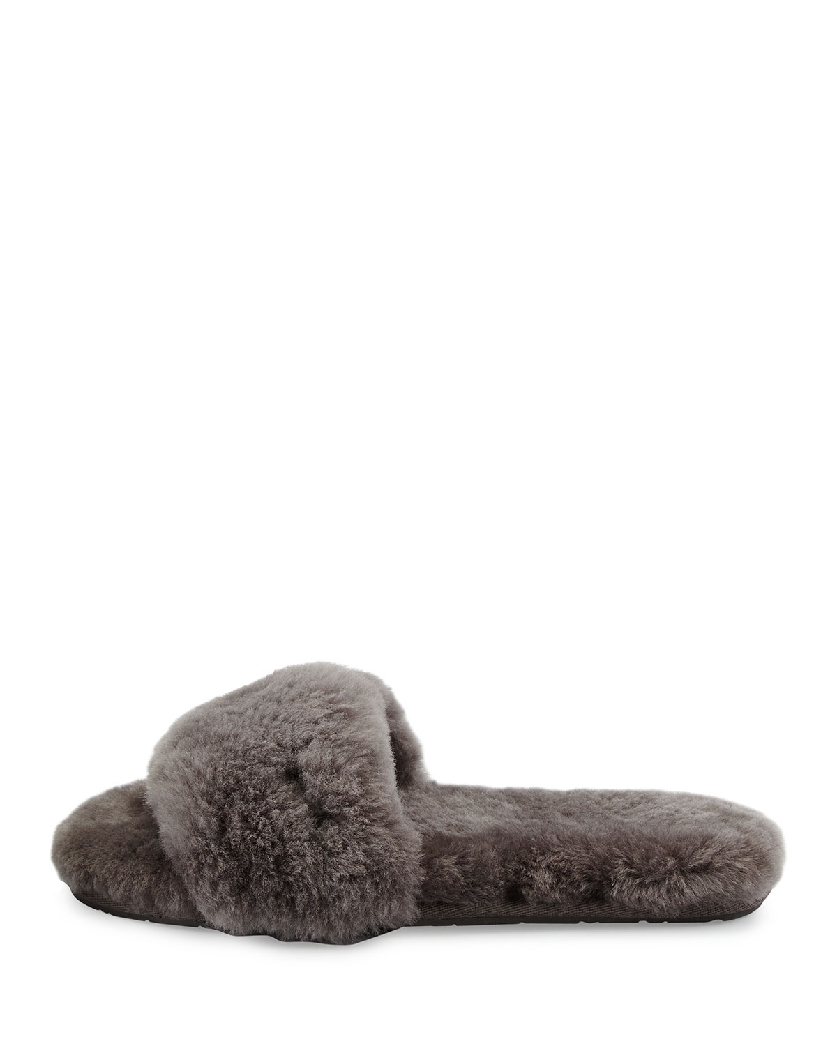 ugg slide slippers grey