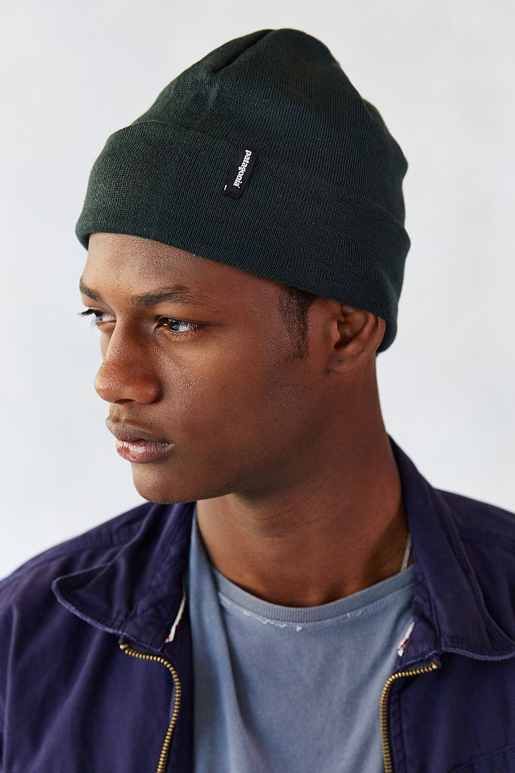 patagonia green beanie
