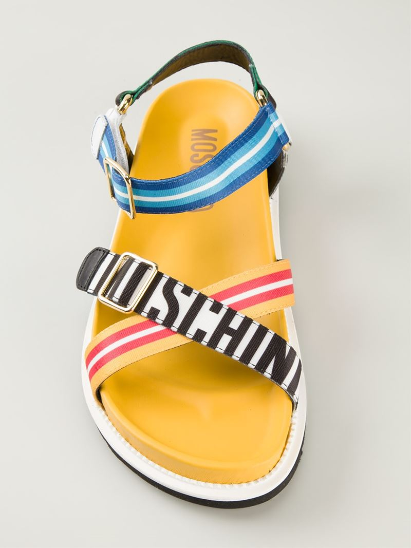 moschino sandals men's