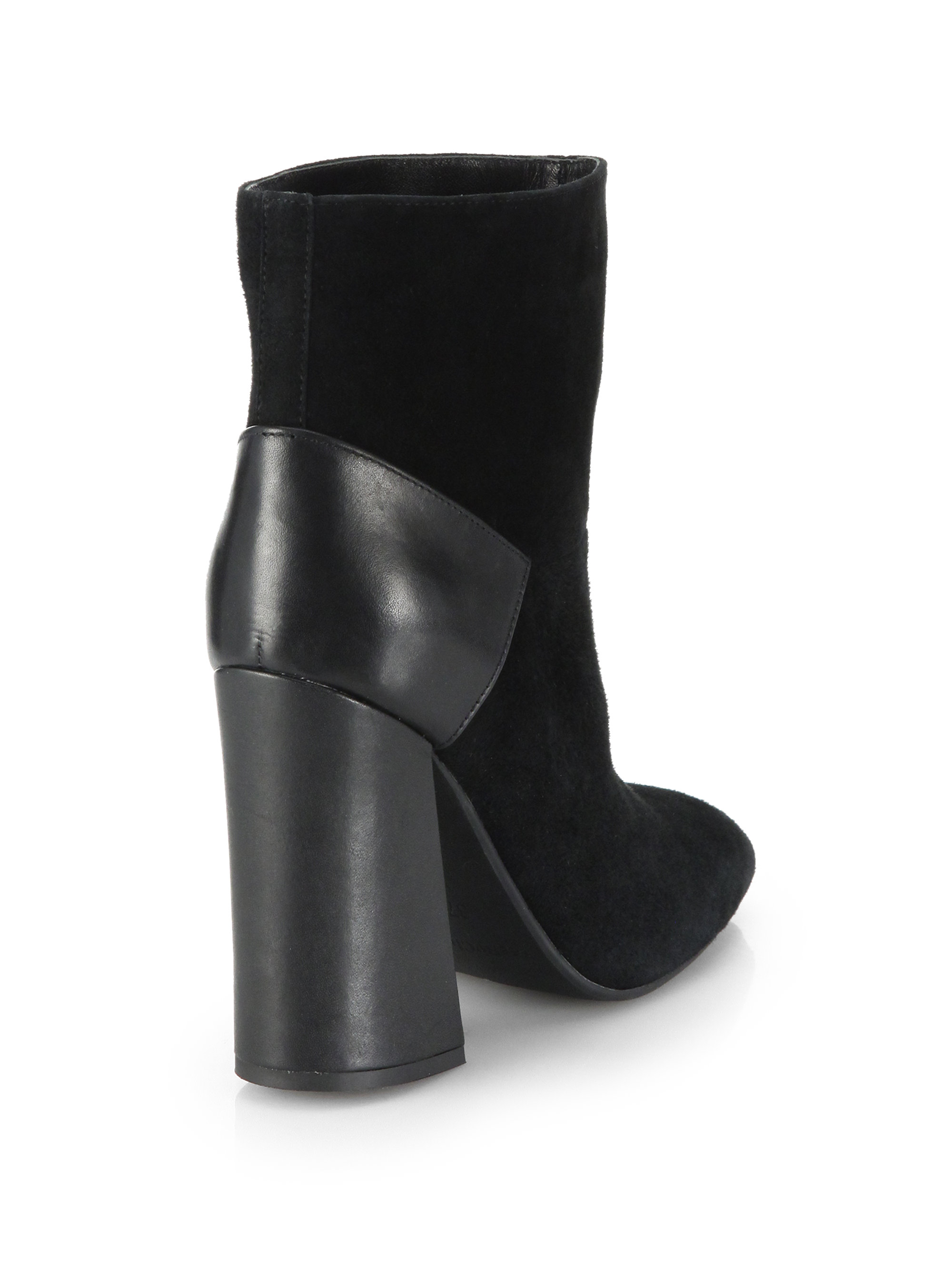 see by chloé liegi suede ankle boots