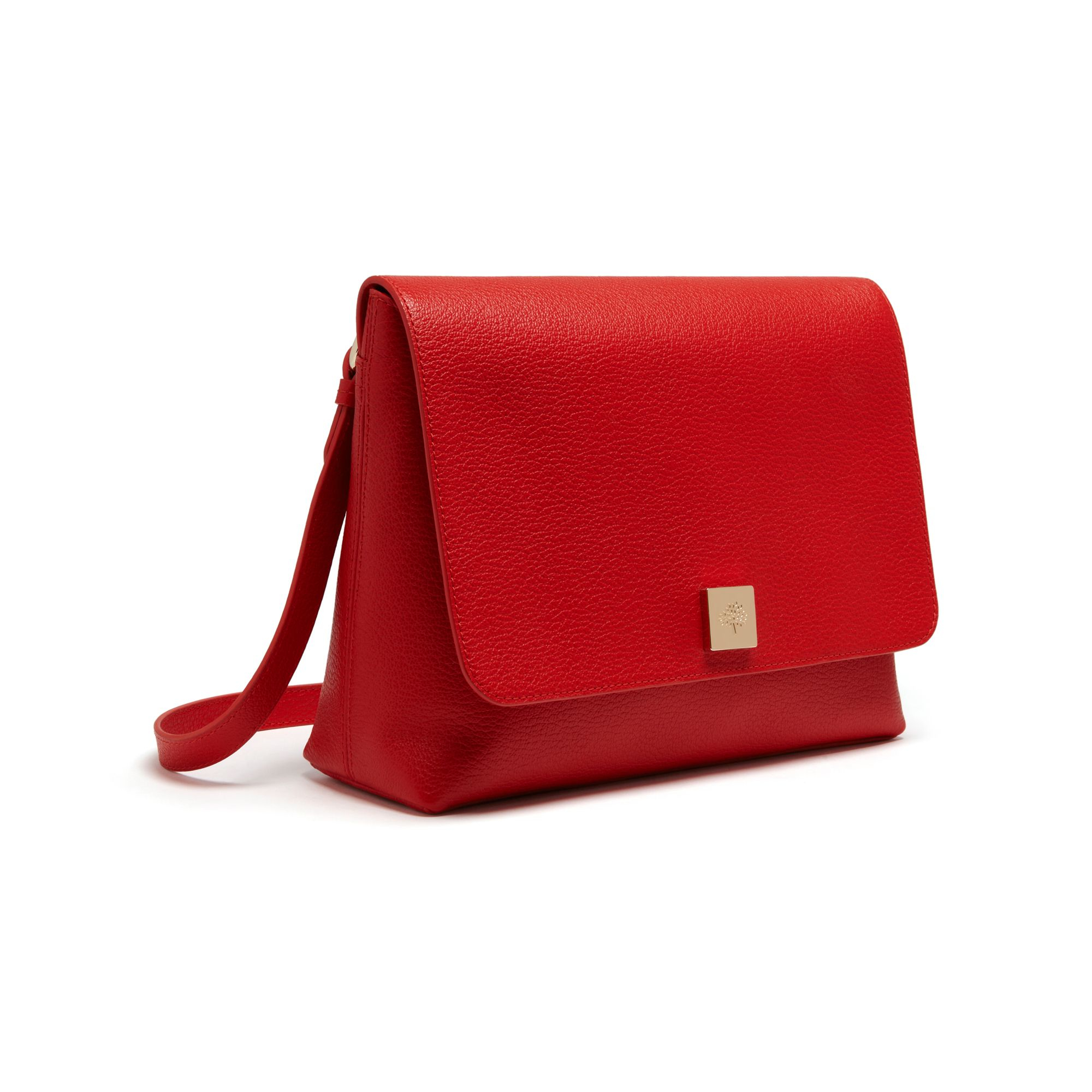 Mulberry 'freya' Satchel in Red - Lyst