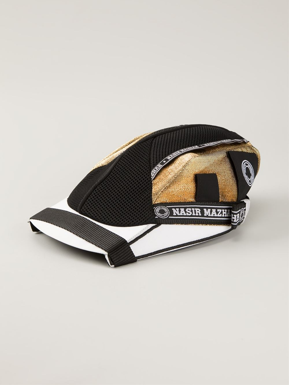 Nasir Mazhar Bully Cap in Black for Men 