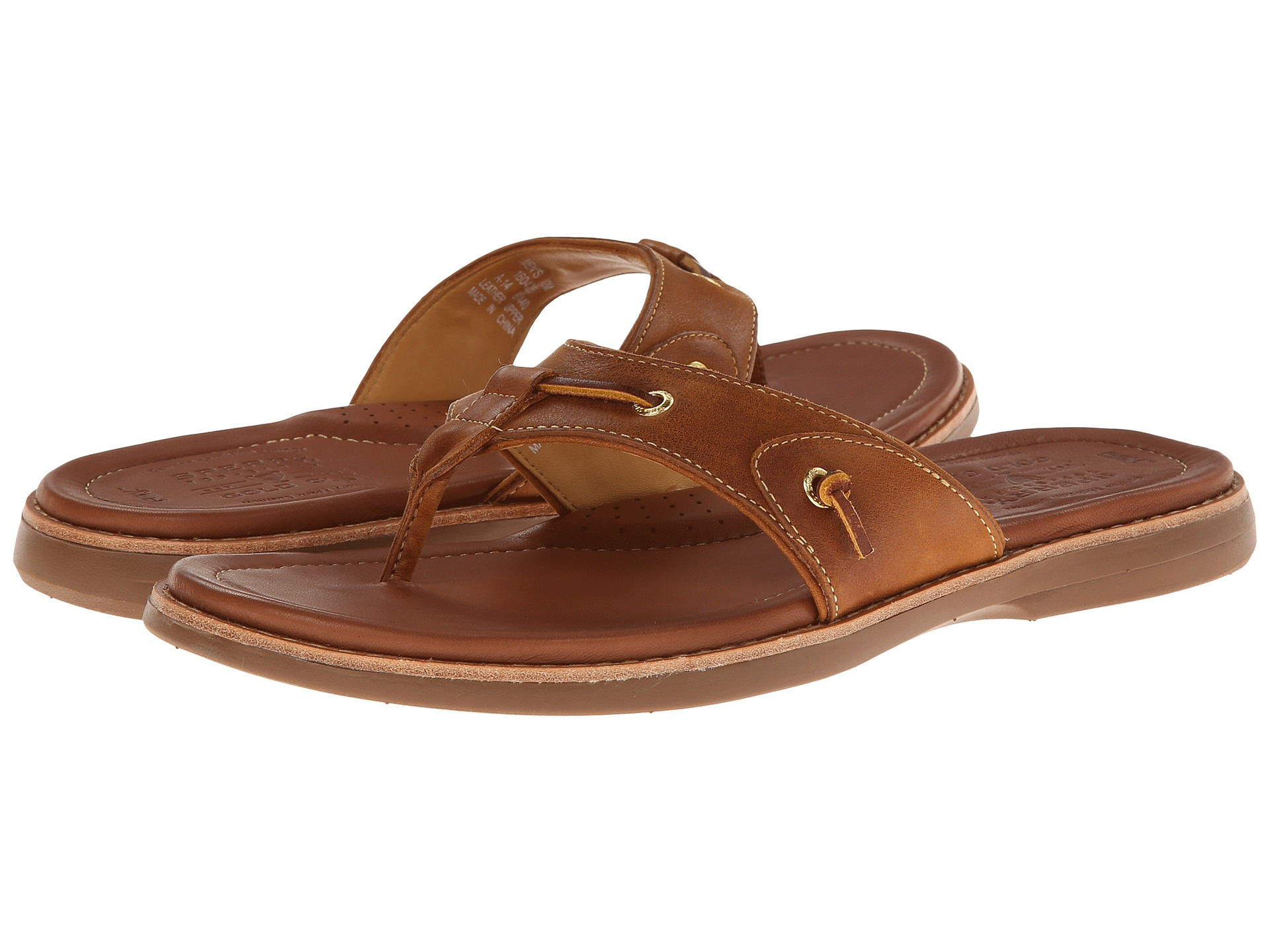 sperry gold cup sandals