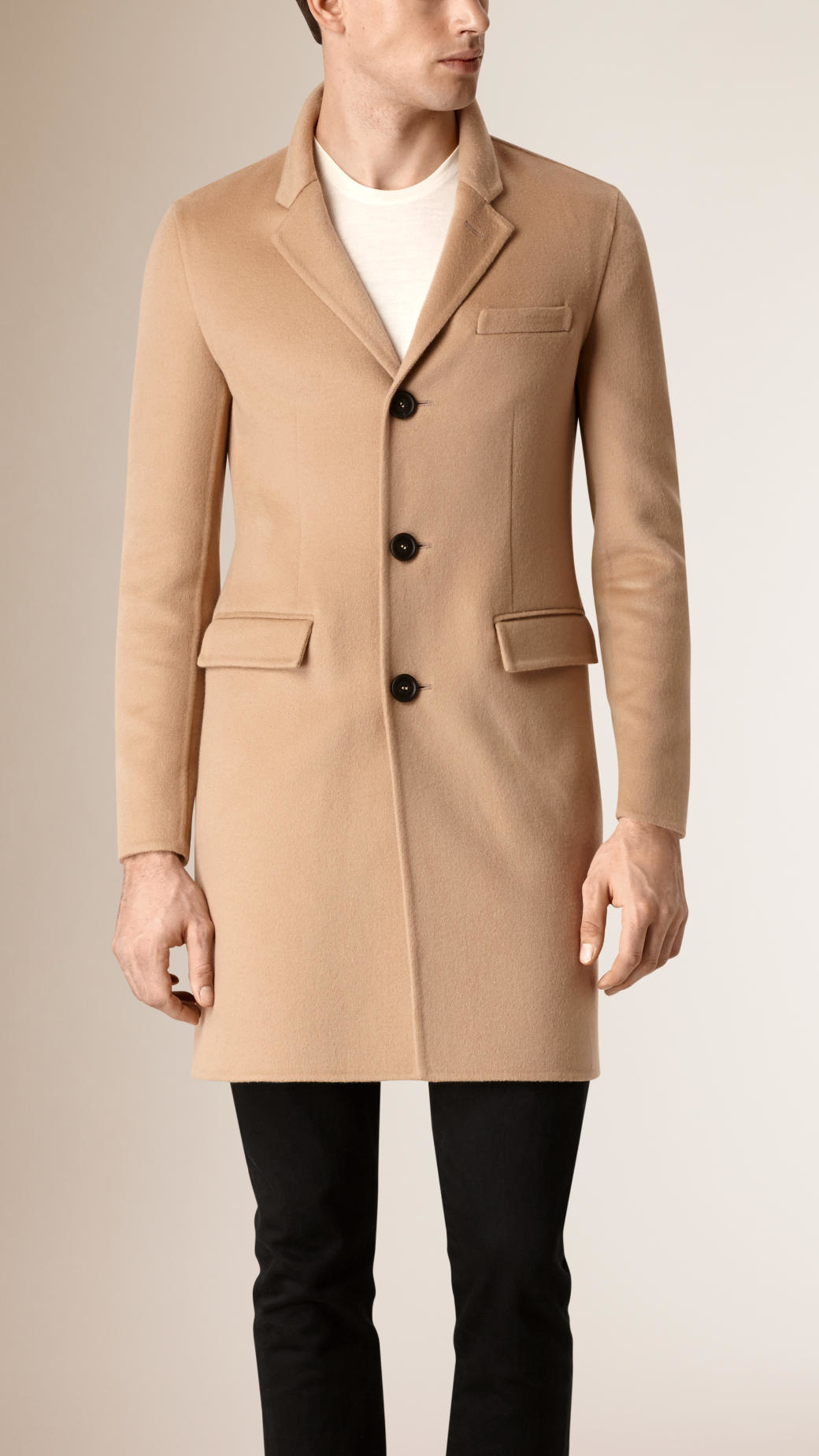 Burberry Tailored Cashmere Coat in 