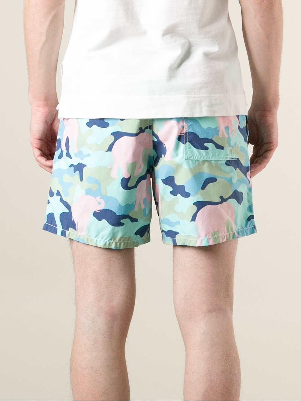 Vilebrequin Elephant Swimming Trunks in Blue (Pink) for Men Lyst