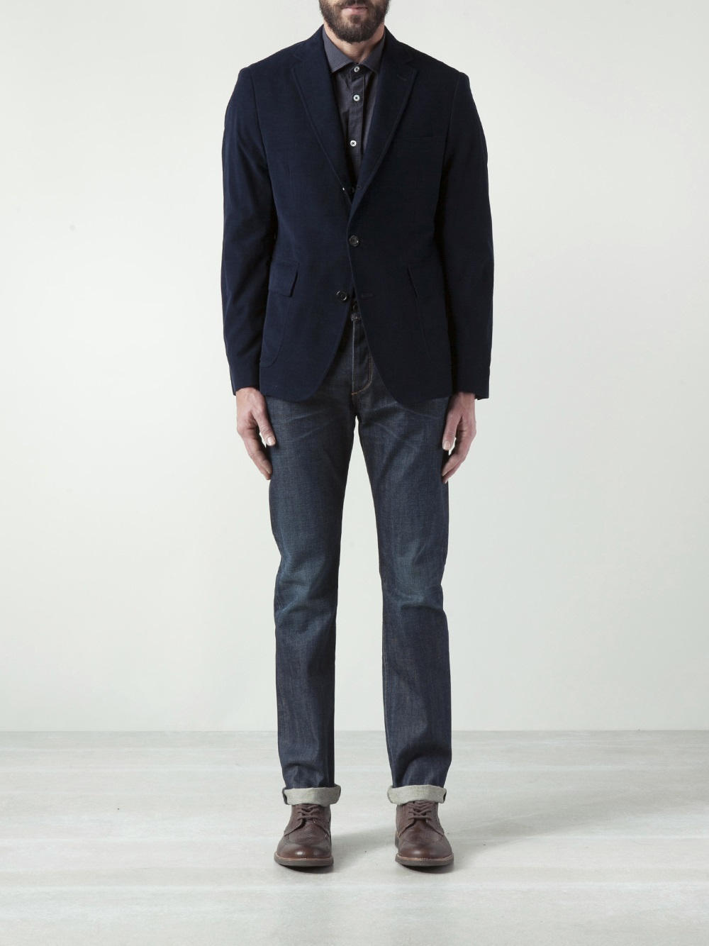 Billy Reid Walton Jacket in Blue for 