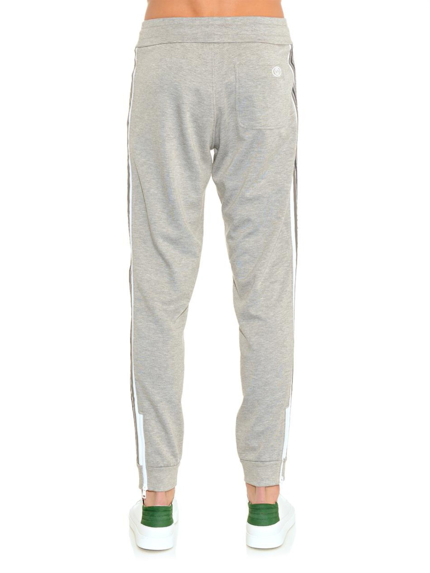 gucci grey track pants