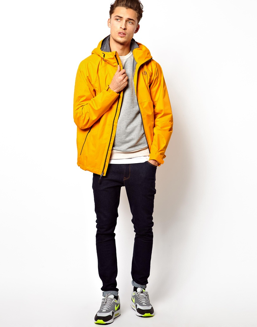 The North Face Stratos Jacket in Orange for Men - Lyst
