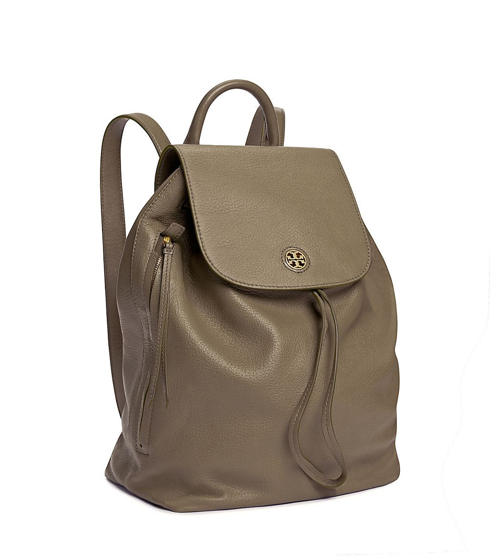 tory burch green backpack