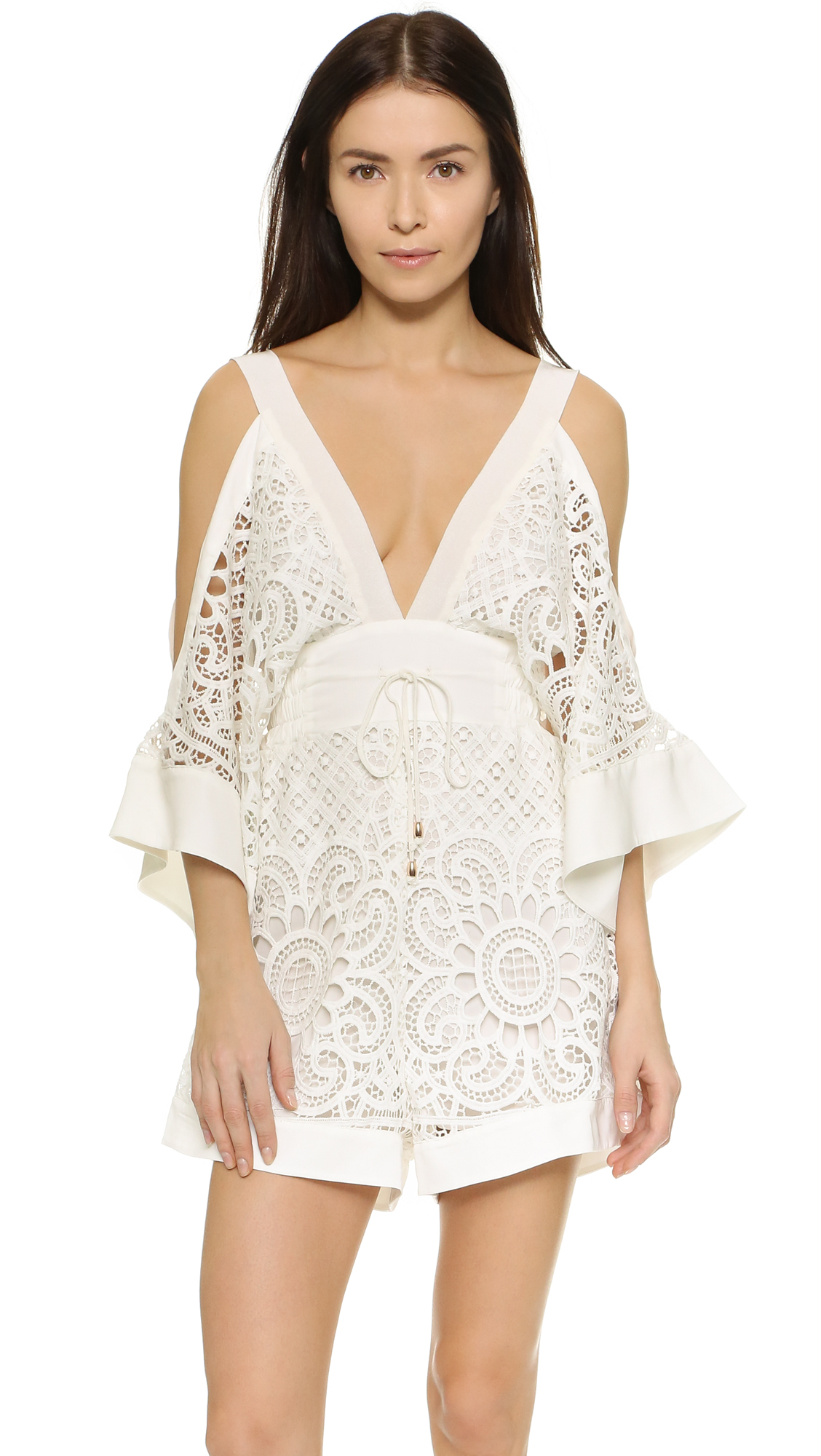 alice mccall white playsuit