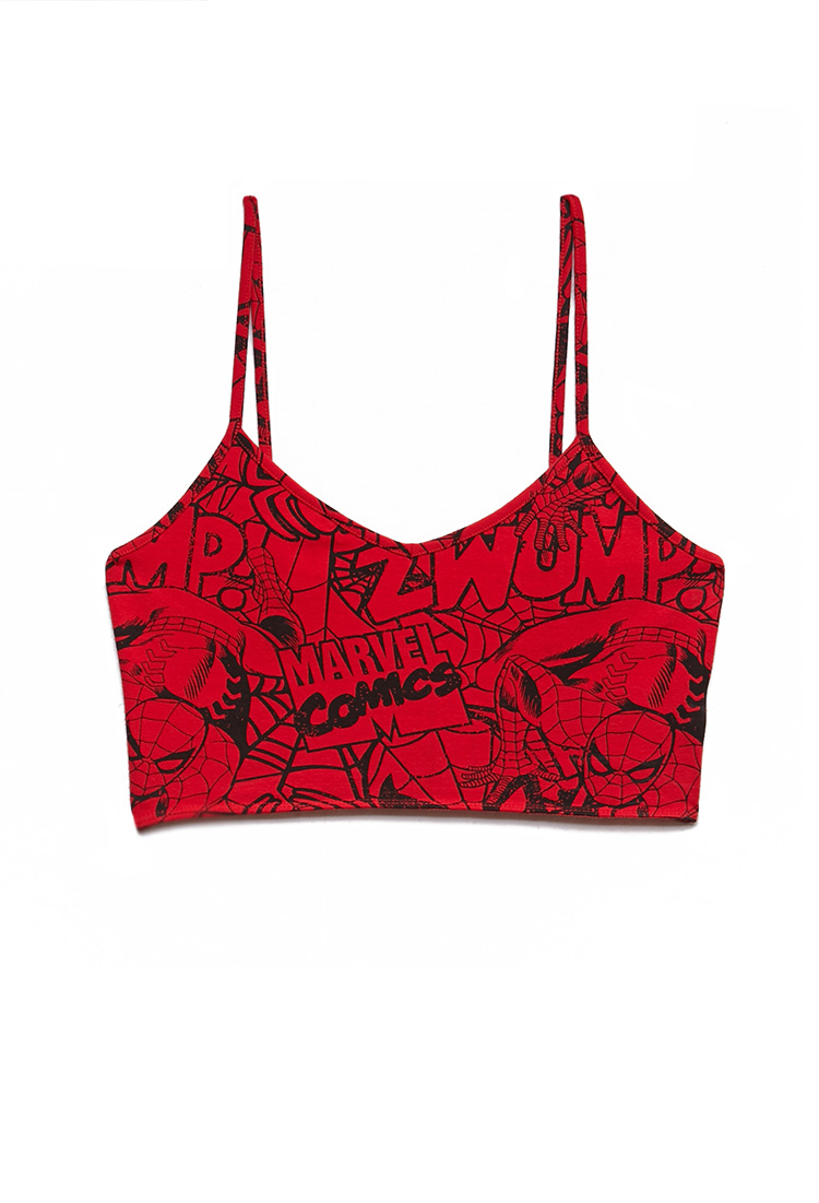 marvel crop top forever 21