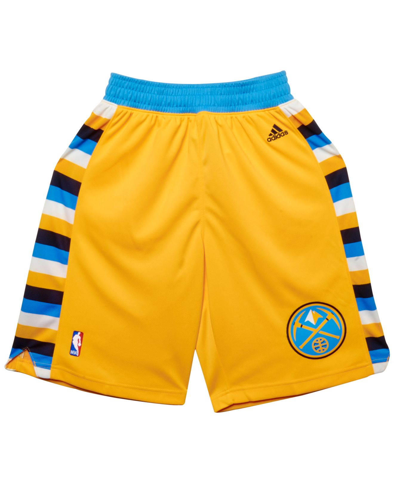 Geldschieter Syndicaat dienblad adidas Denver Nuggets Swingman Shorts in Yellow for Men | Lyst