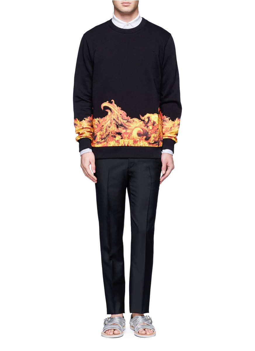 orange givenchy sweater