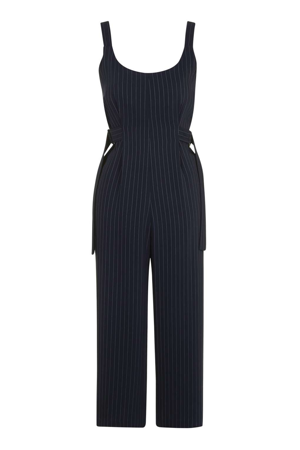 topshop pinstripe jumpsuit
