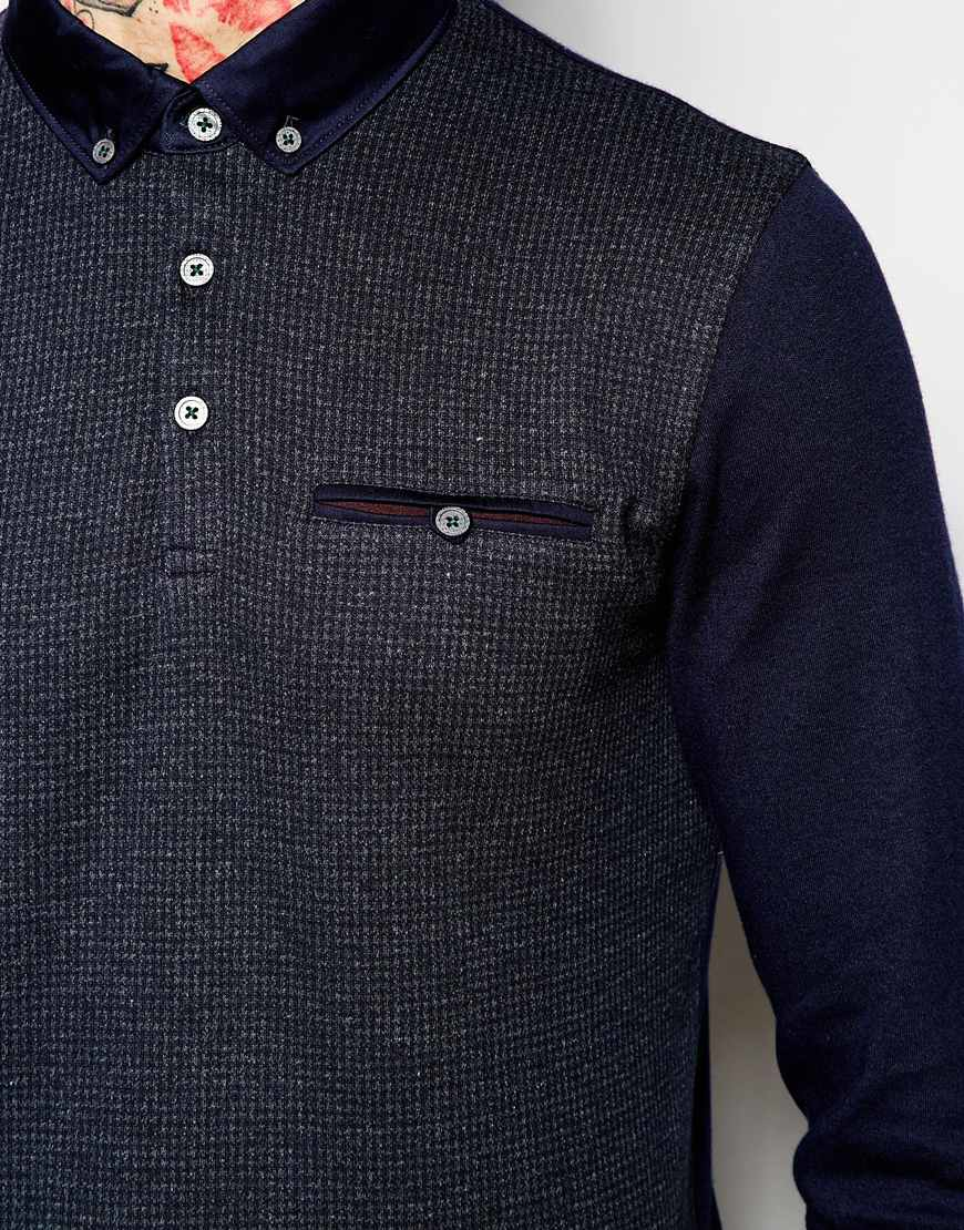 Ted Baker Long Sleeve Polo Shop, 56 