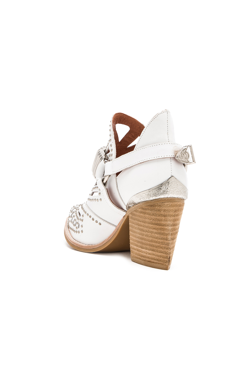 Jeffrey Campbell Calhoun Leather Boots in White Lyst