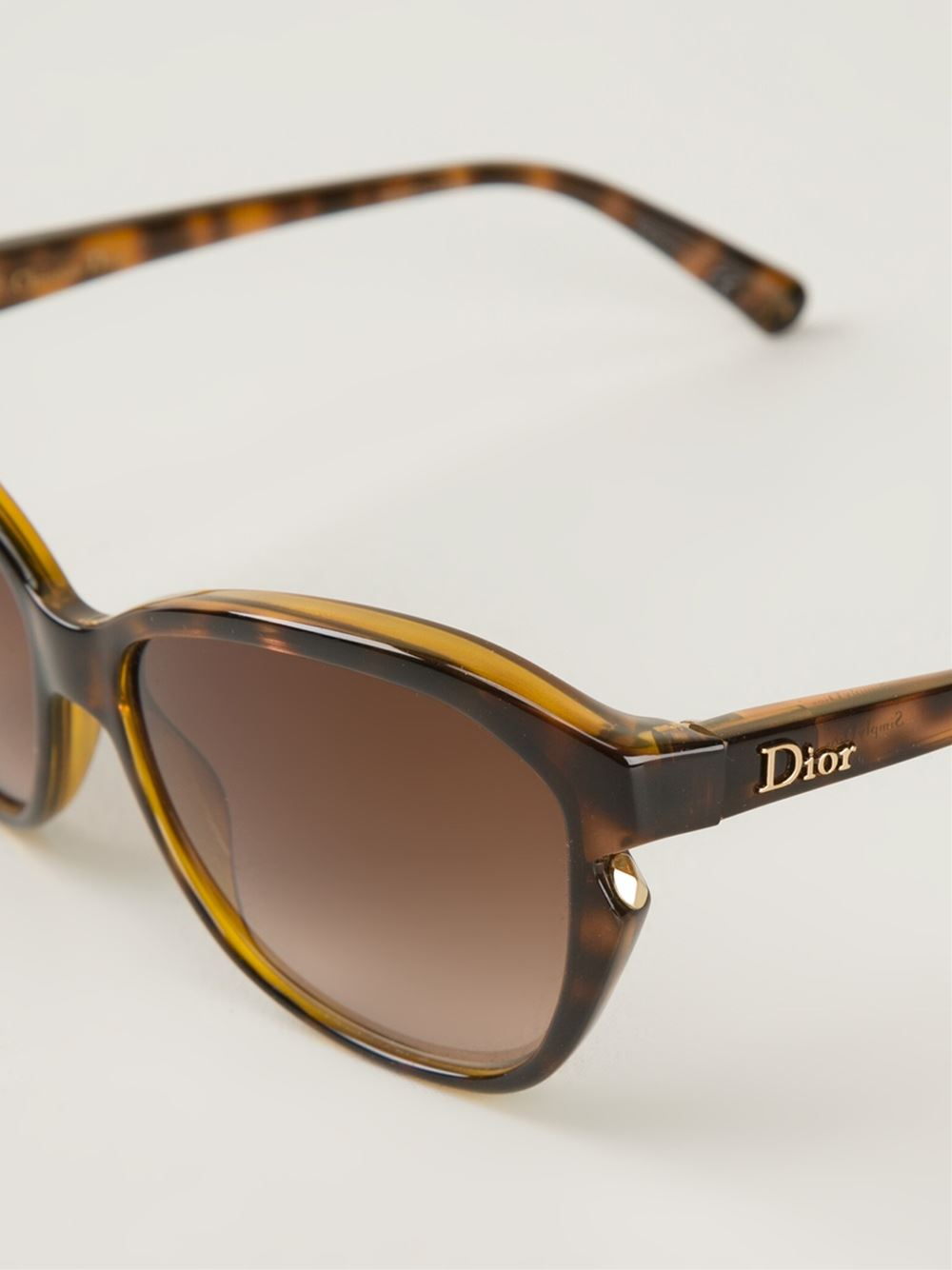 Dior Sunglasses in Brown Lyst