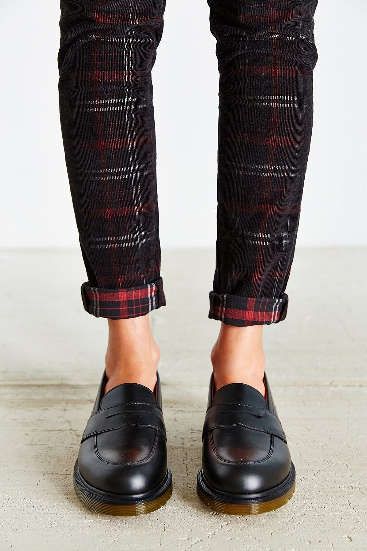 dr martens penny loafers womens