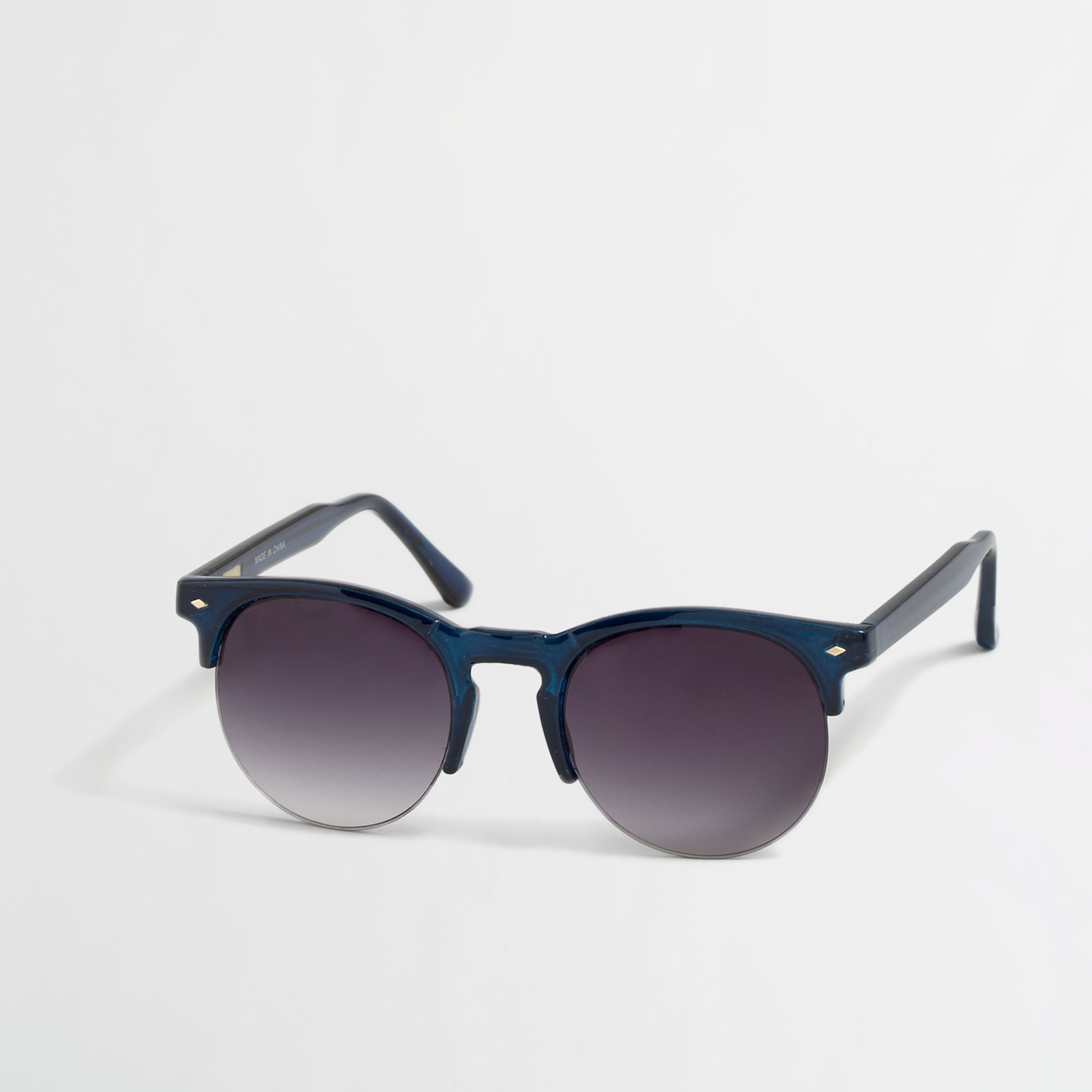 J.crew Factory Translucentframe Sunglasses in Blue Lyst