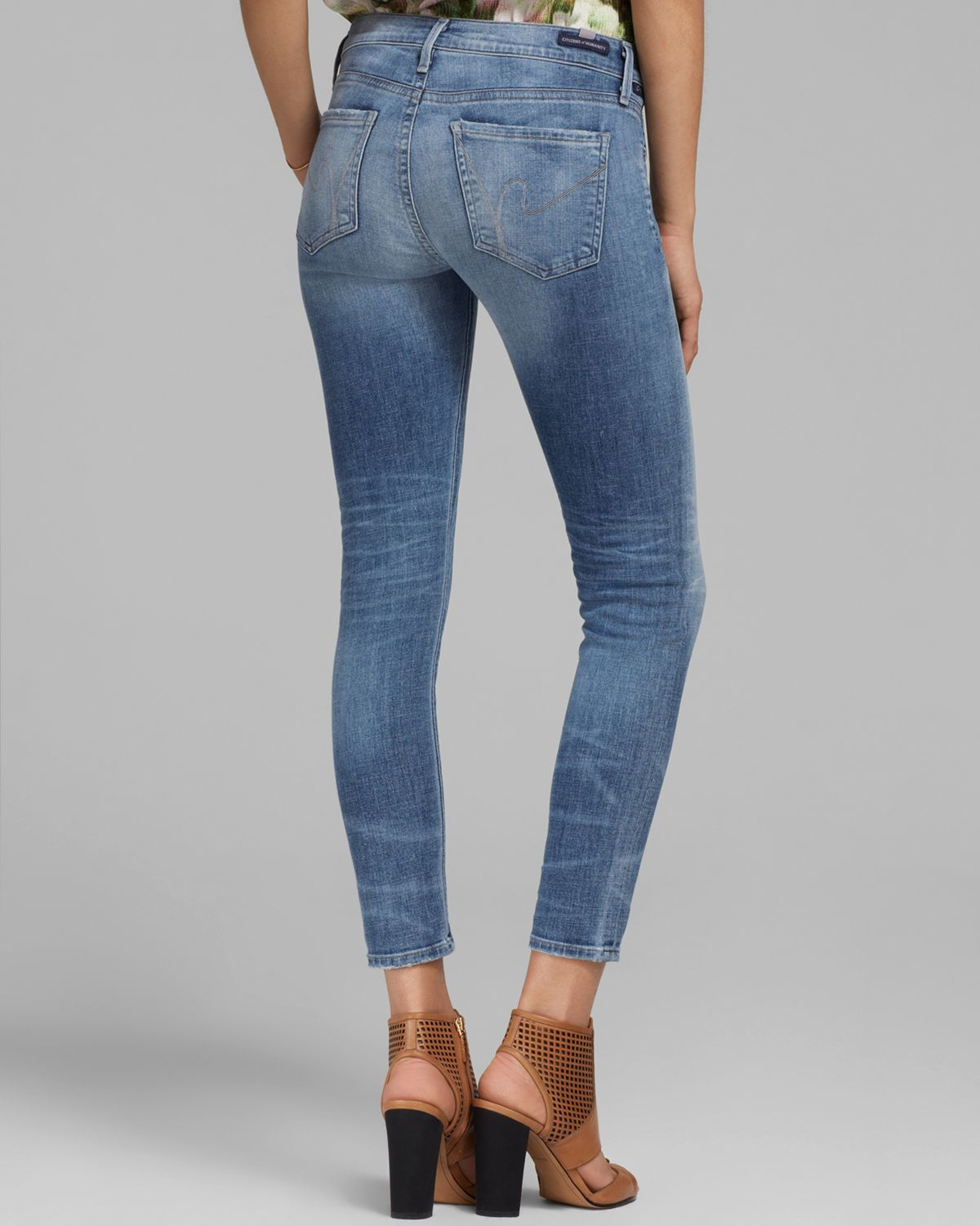 Lyst - Citizens Of Humanity Jeans - Avedon Ankle Skinny In Belize in Blue