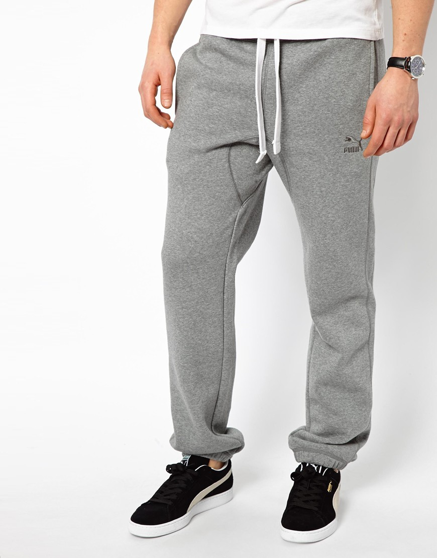 grey puma sweatpants