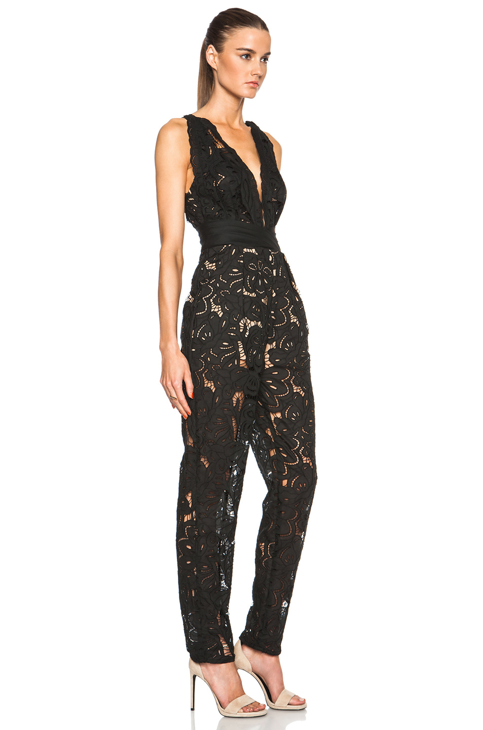 embroidery jumpsuit